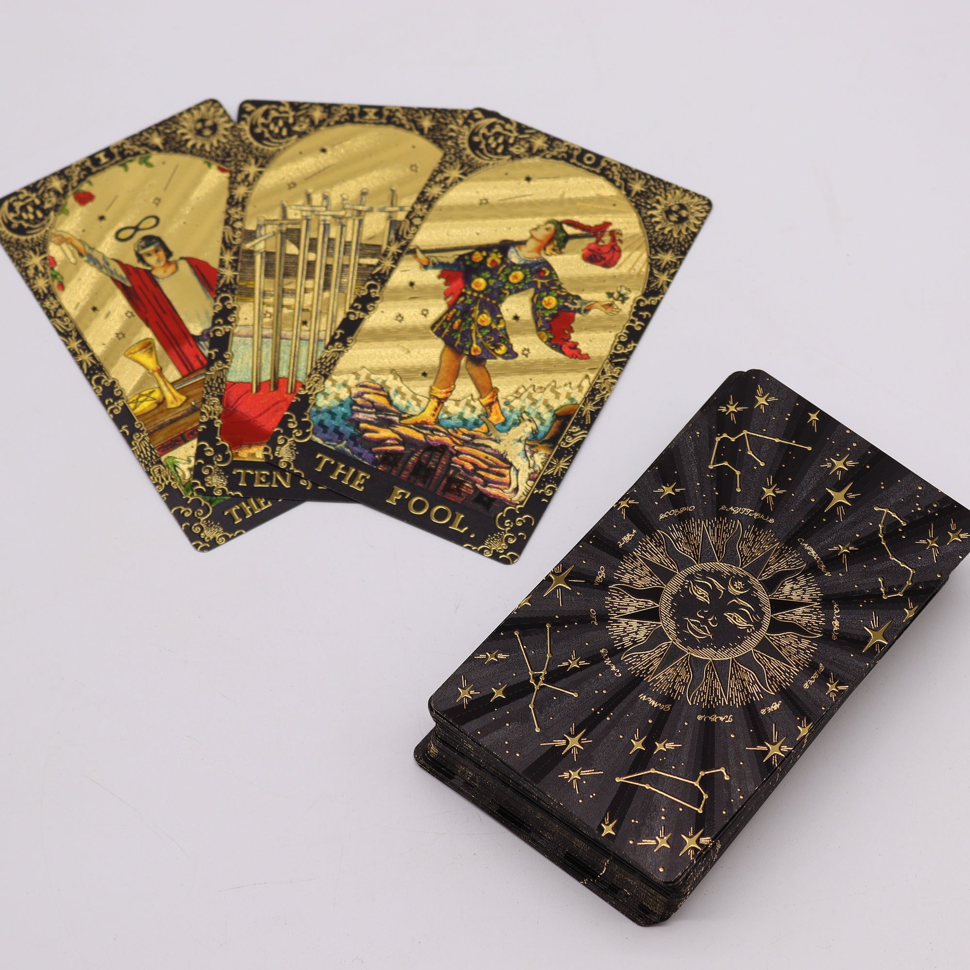 Gold Foil Tarot - Let the Magic Begin - Gift Box - Image 3