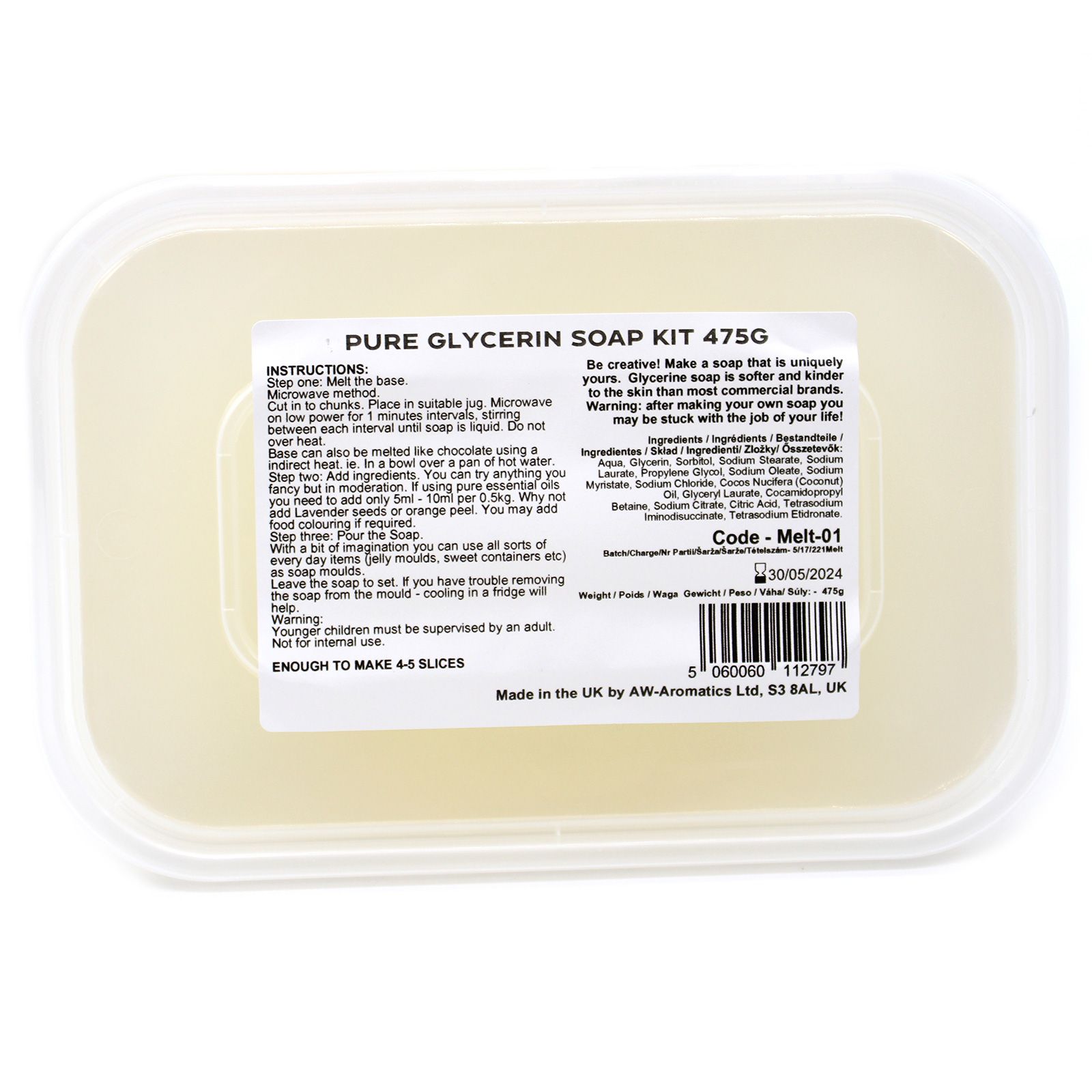 Melt and Pour 475g Soap Kit - Image 5