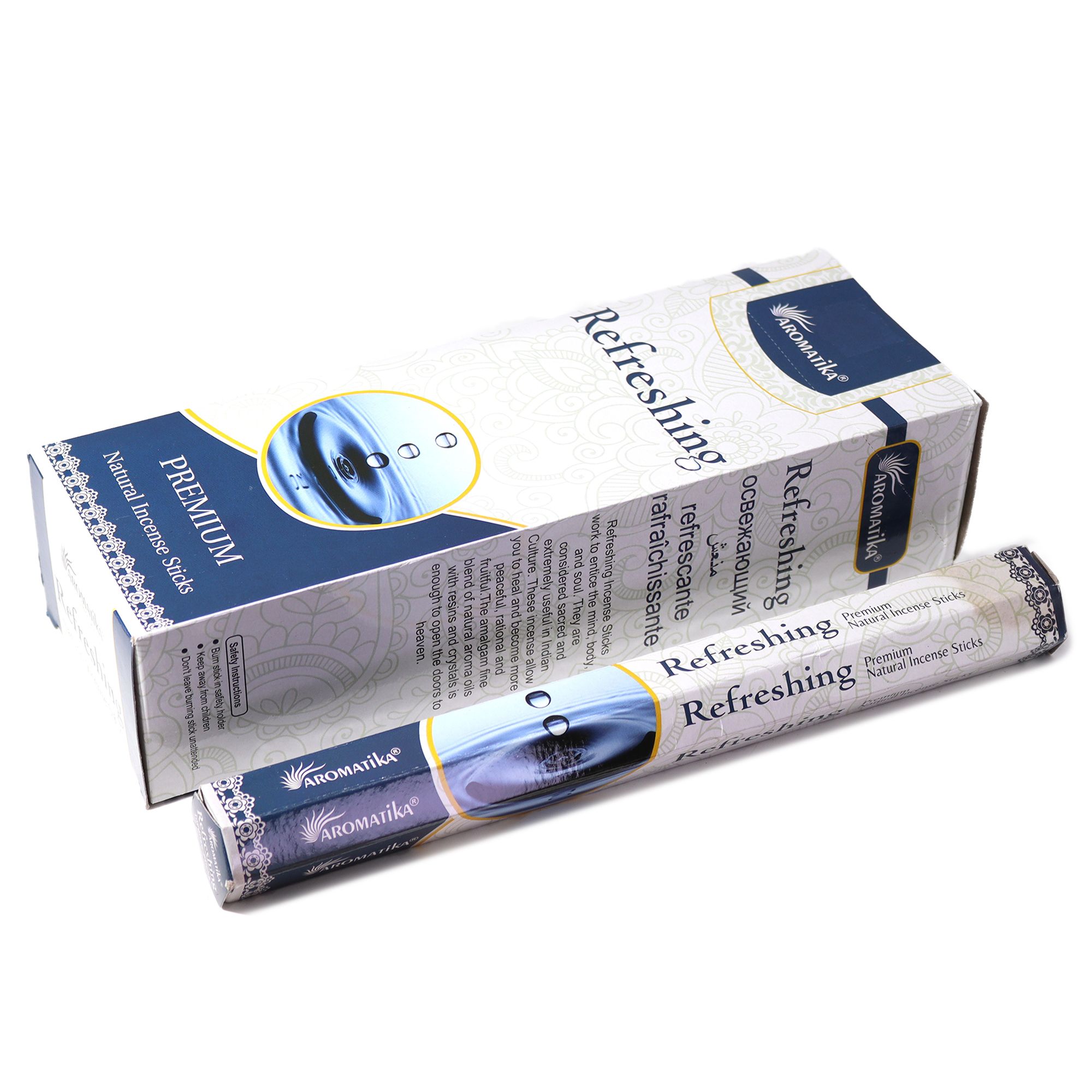 Aromatika Charcoal Free Hex Incense - Refreshing - Image 2