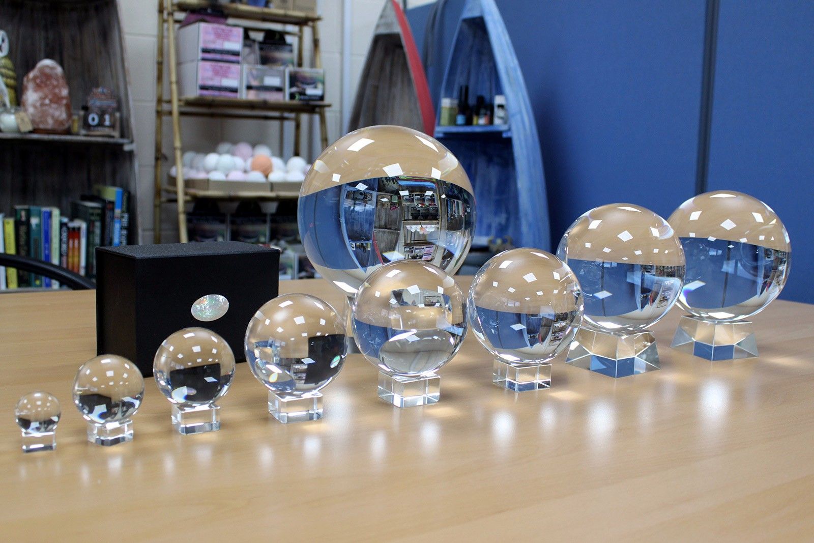 Crystal Ball on Stand 30mm - Image 3