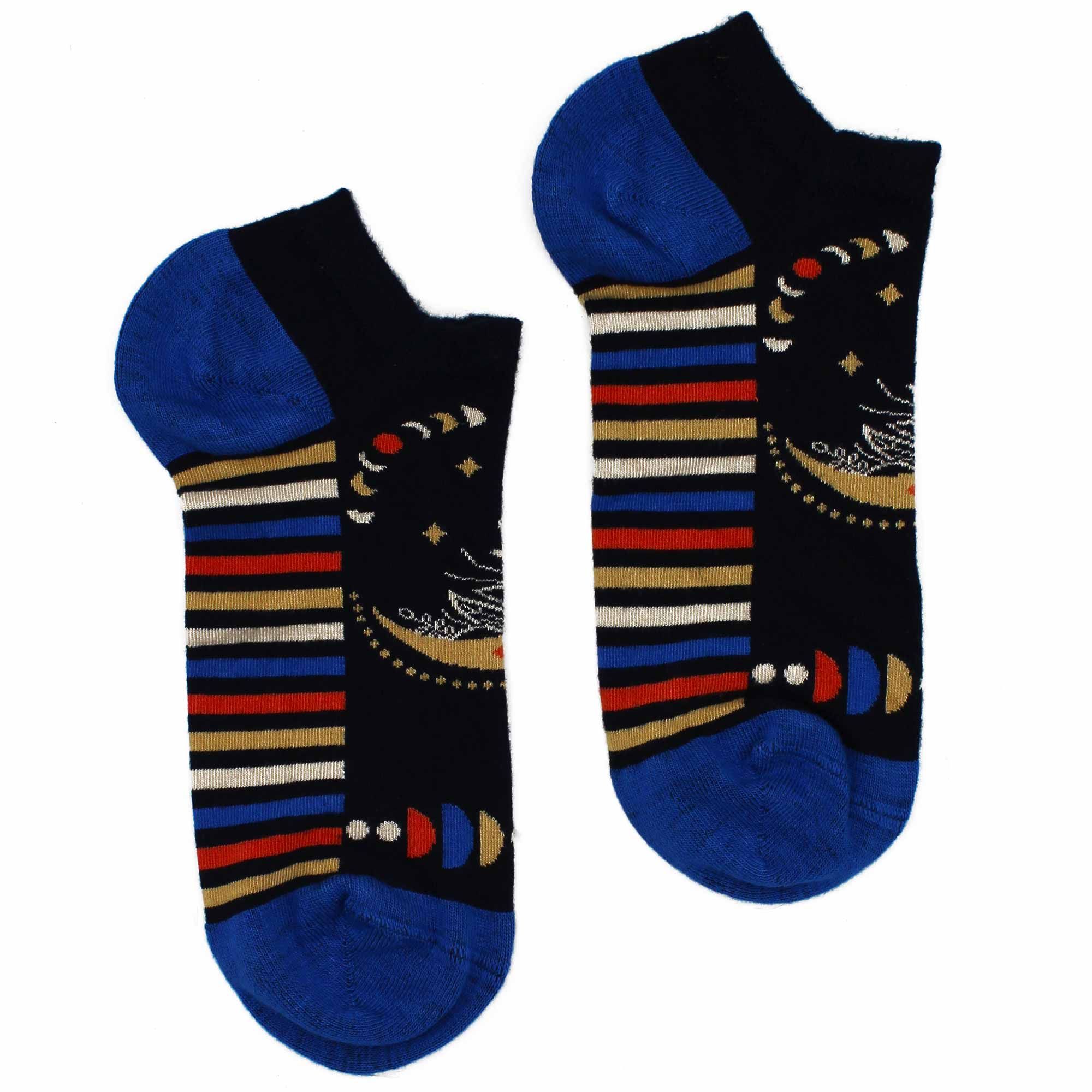 S/M Hop Hare Bamboo Socks Low (3.5-6.5) - Lunar Phases - Image 2