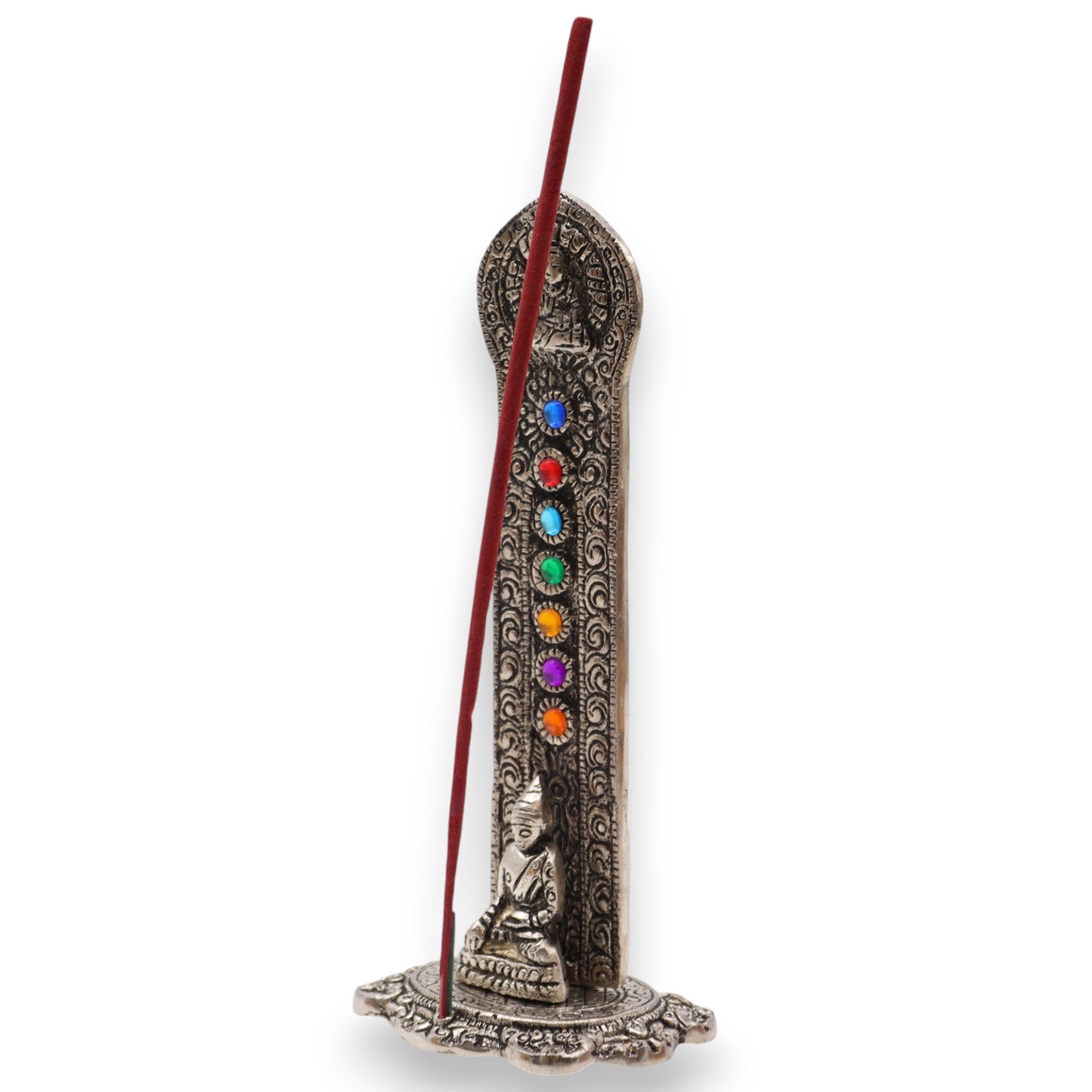 7 Chakra Tower Buddha Incense Holder - Image 4