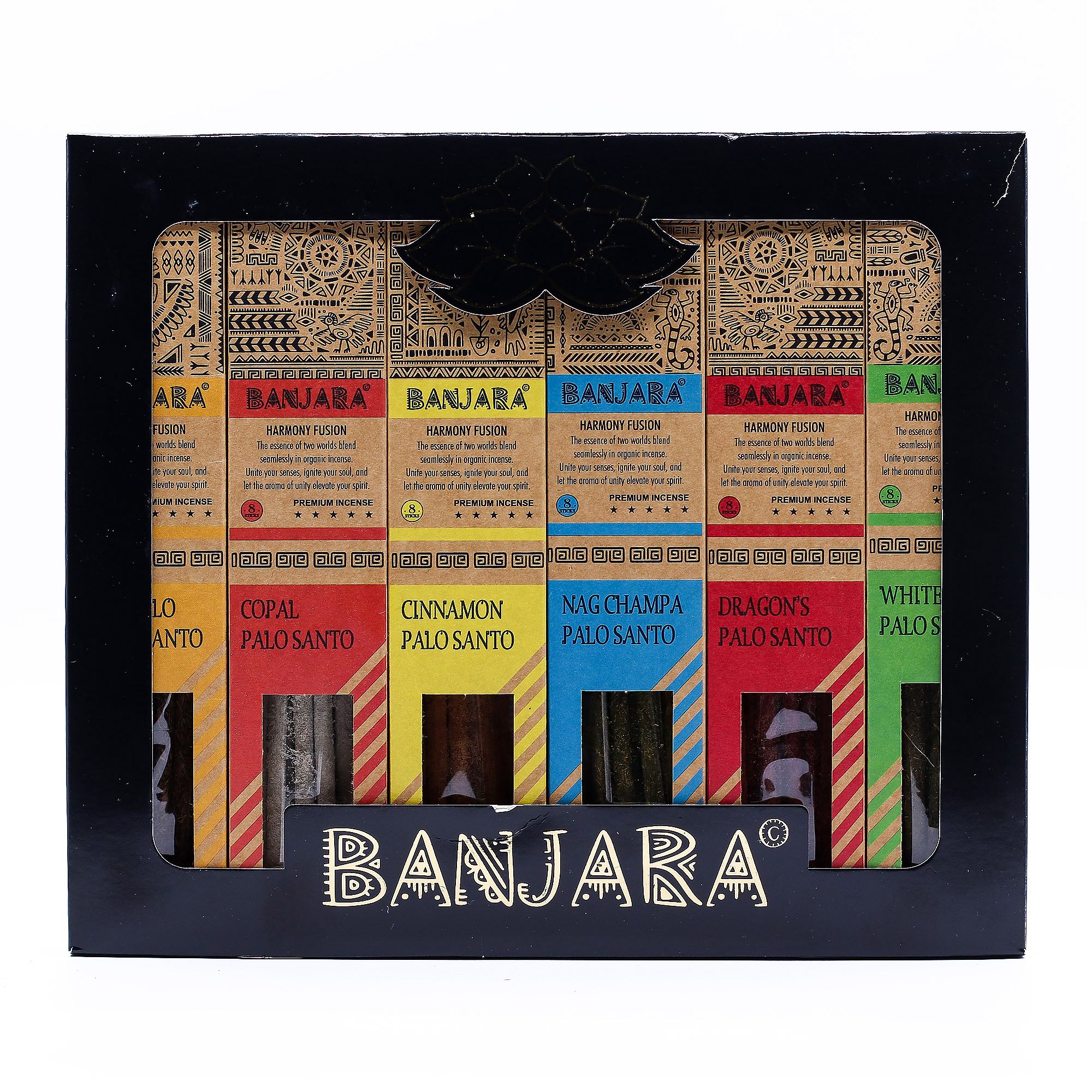 Banjara Palo Santo Smudge Sticks - Set of 6 - Box - Image 10