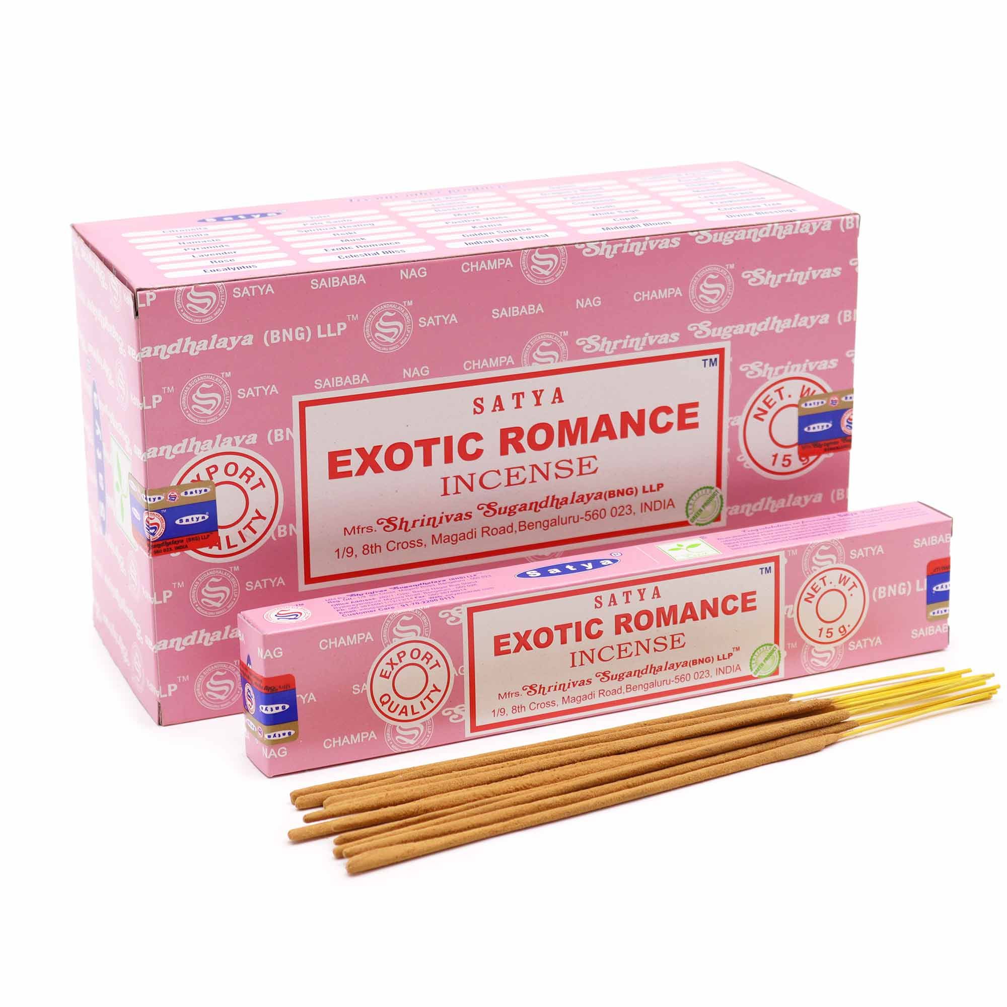 Satya Incense Sticks 15g - Exotic Romance - Image 2