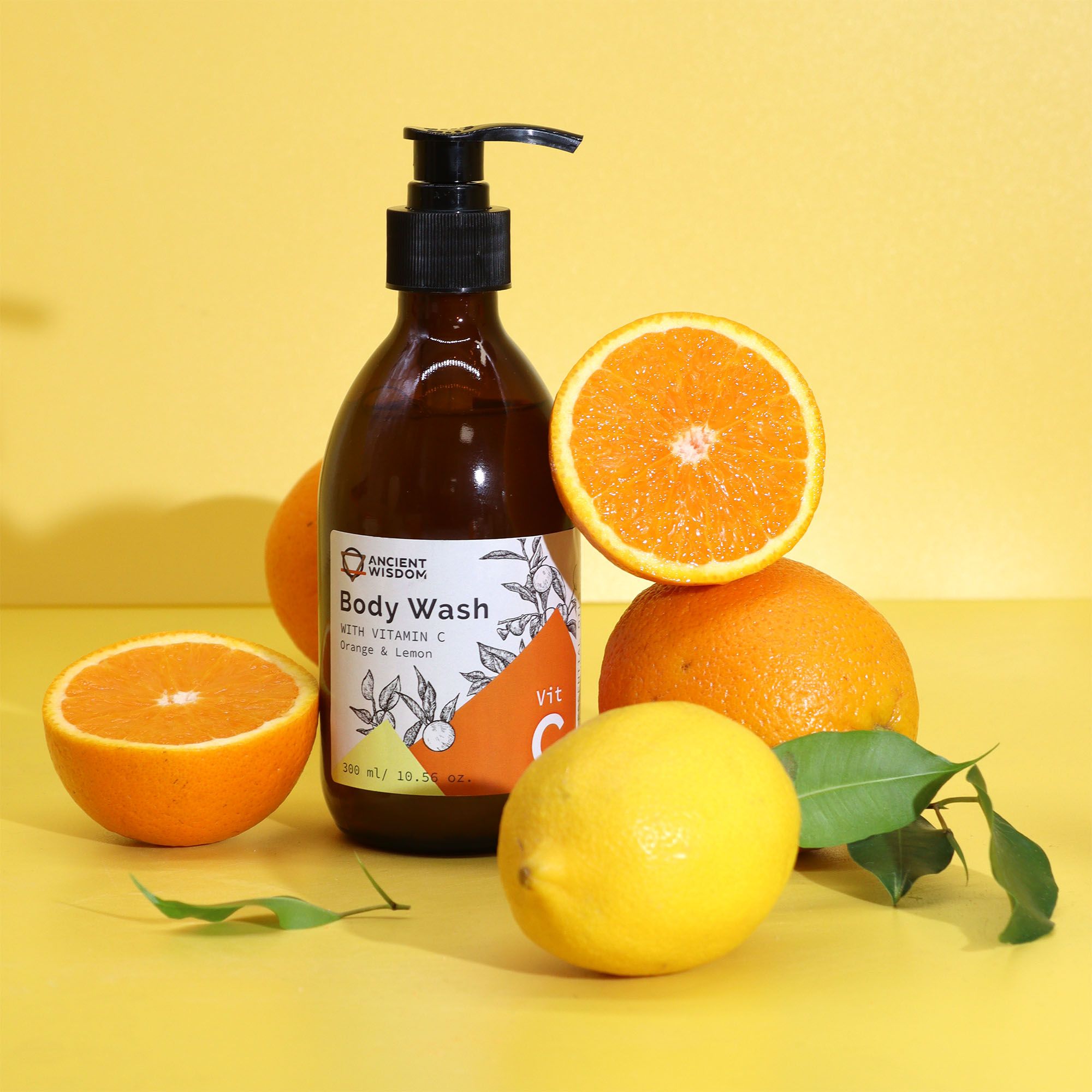 Aromatherapy Body Wash with Vitamin C – Orange & Lemon - Image 3