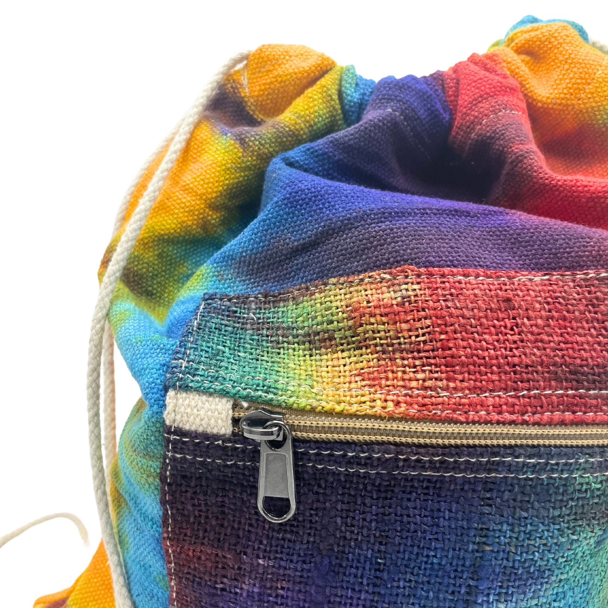 Tiedye Hemp String Bag - Image 2