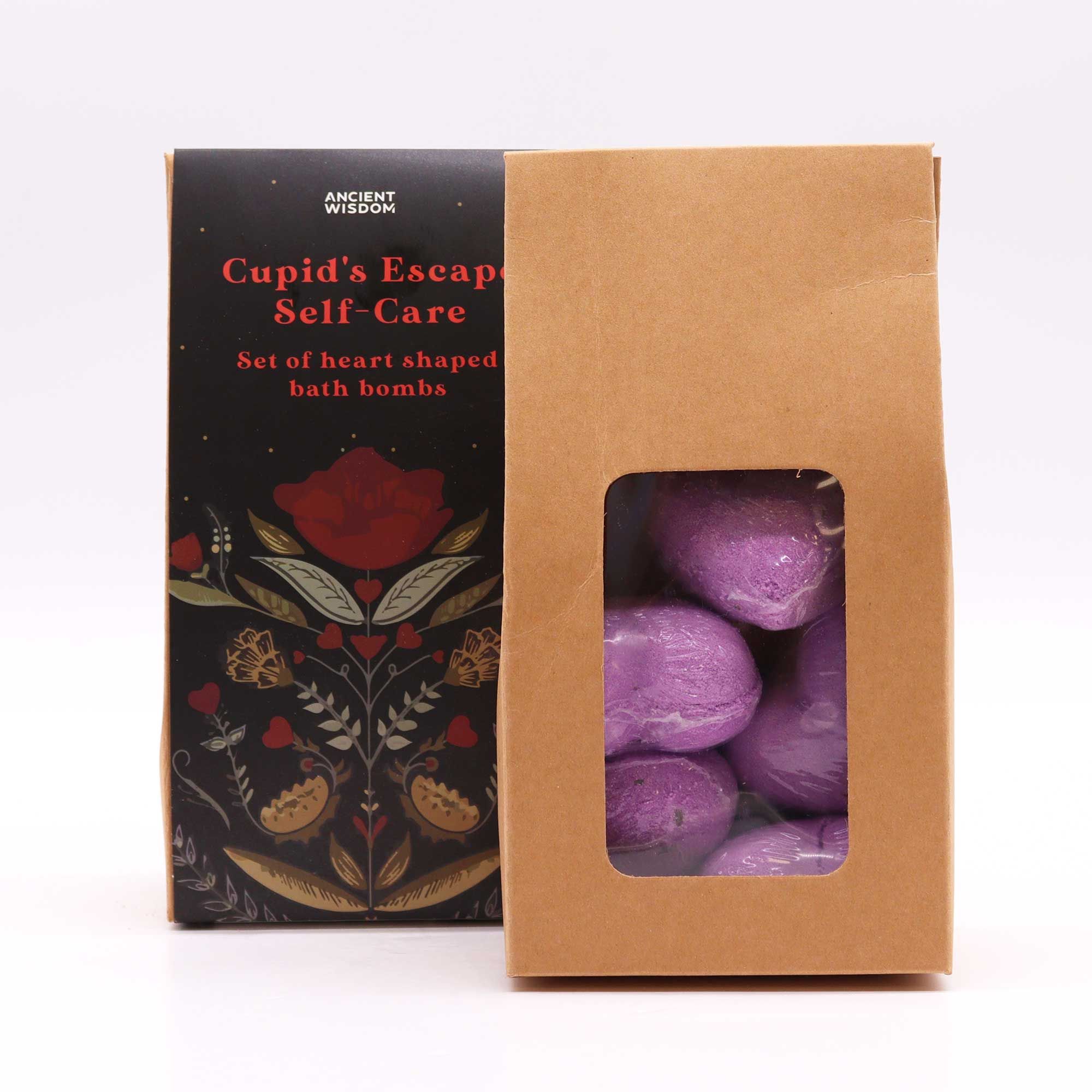 Cupids Escape Self Care Bath Heart Gift Set - Image 3