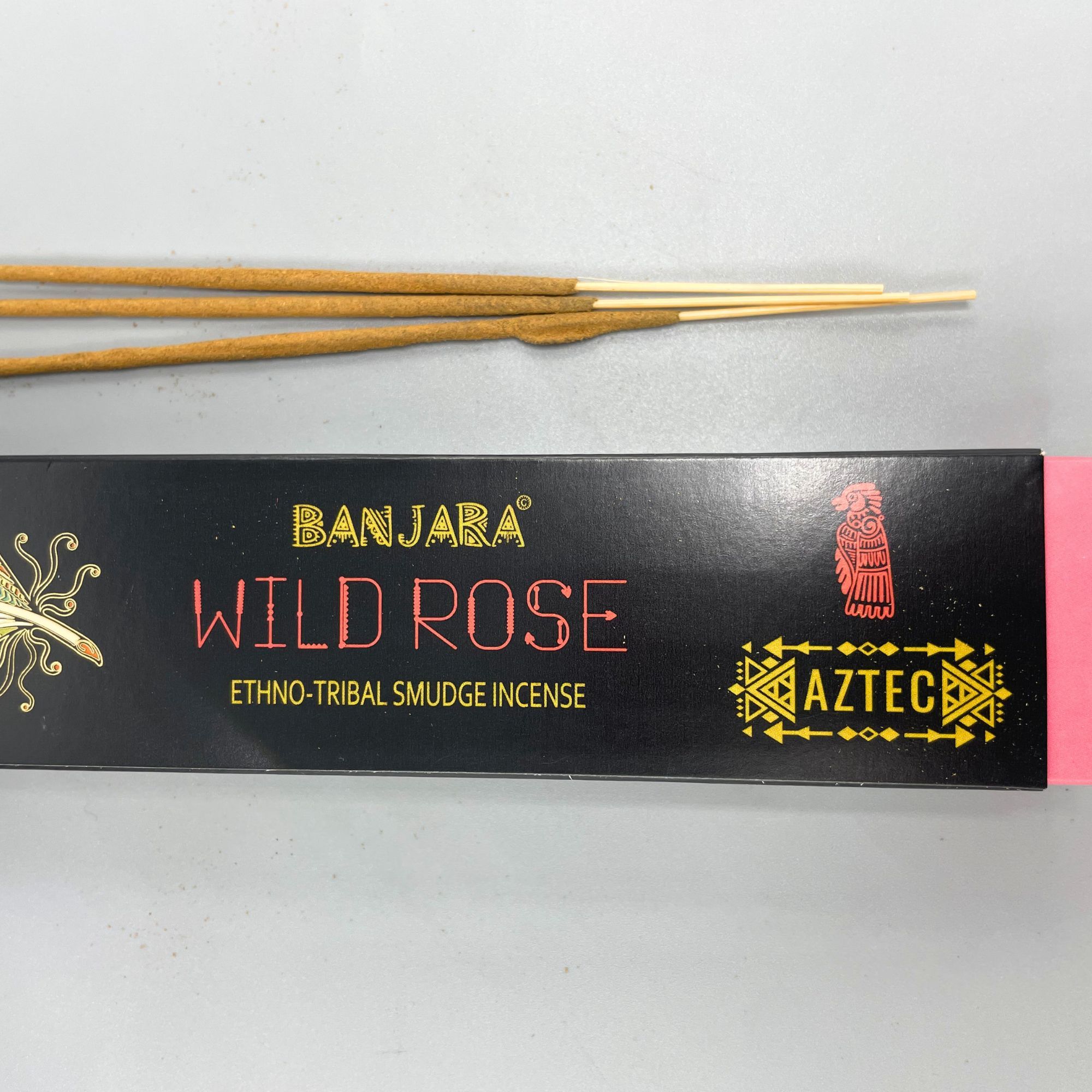 Banjara Tribal Smudge Incense - Wild Rose - Image 3