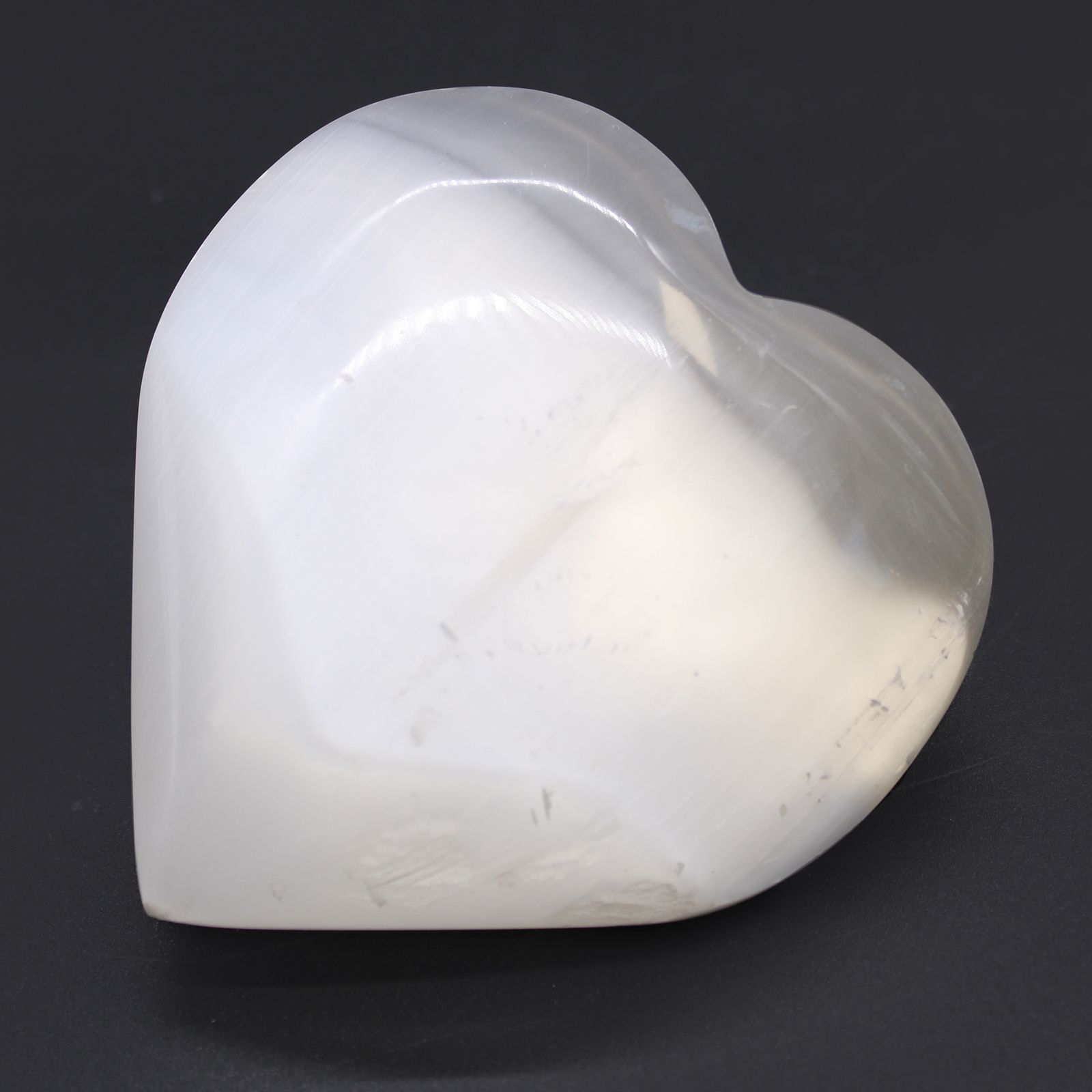 Selenite Heart - 10 cm - Image 2