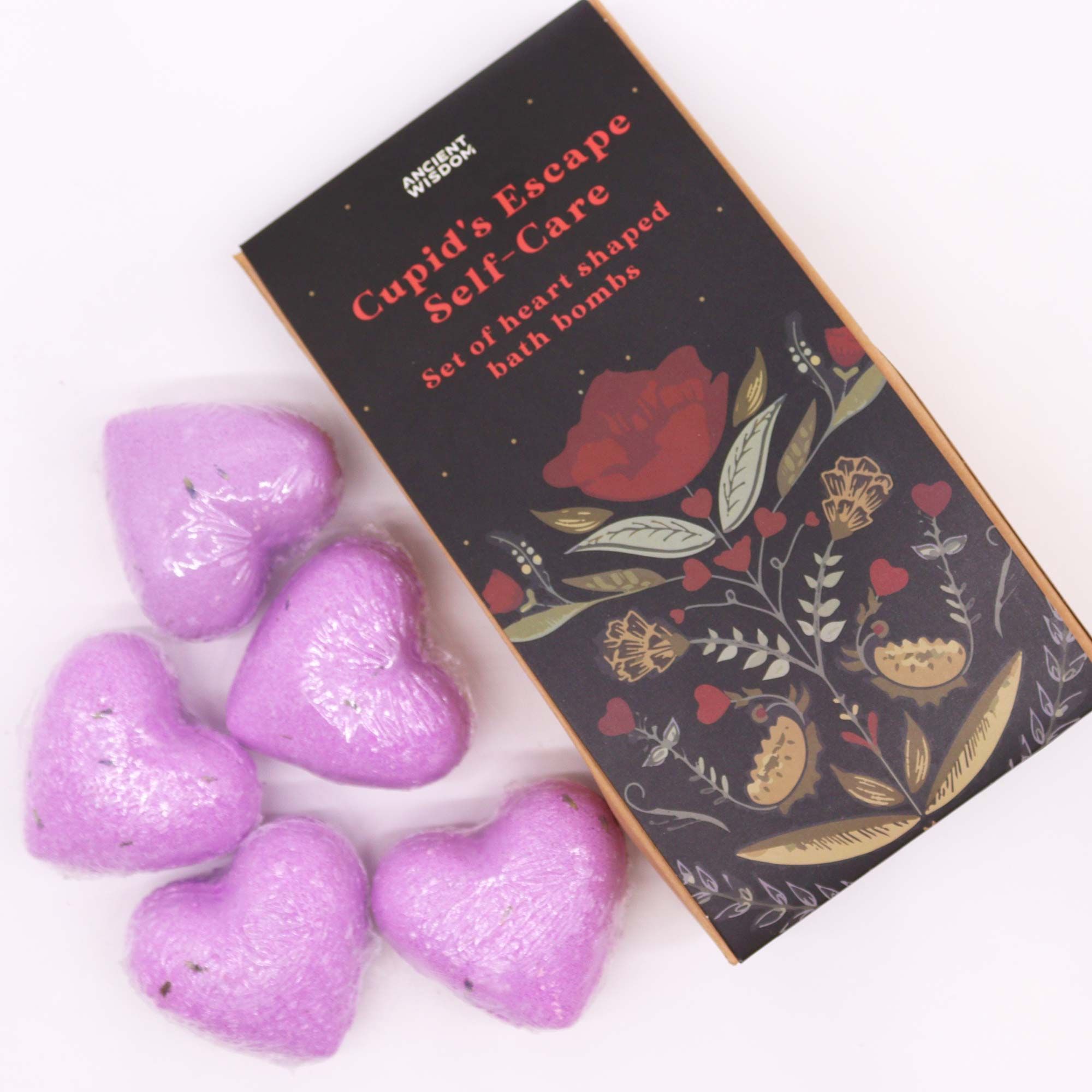 Cupids Escape Self Care Bath Heart Gift Set - Image 4