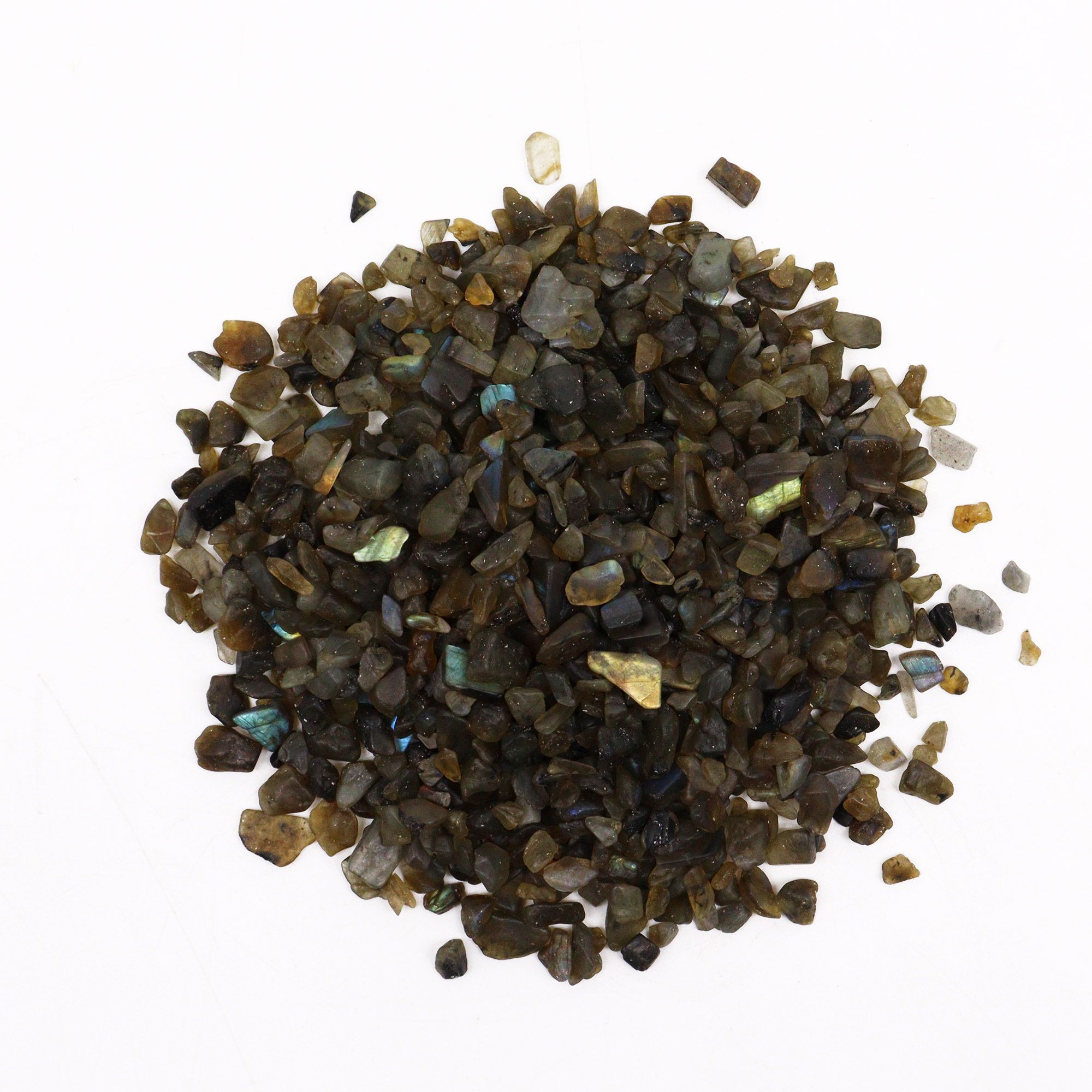 Labradorite Chips Gemstone Chips Bulk - 1KG - Image 2