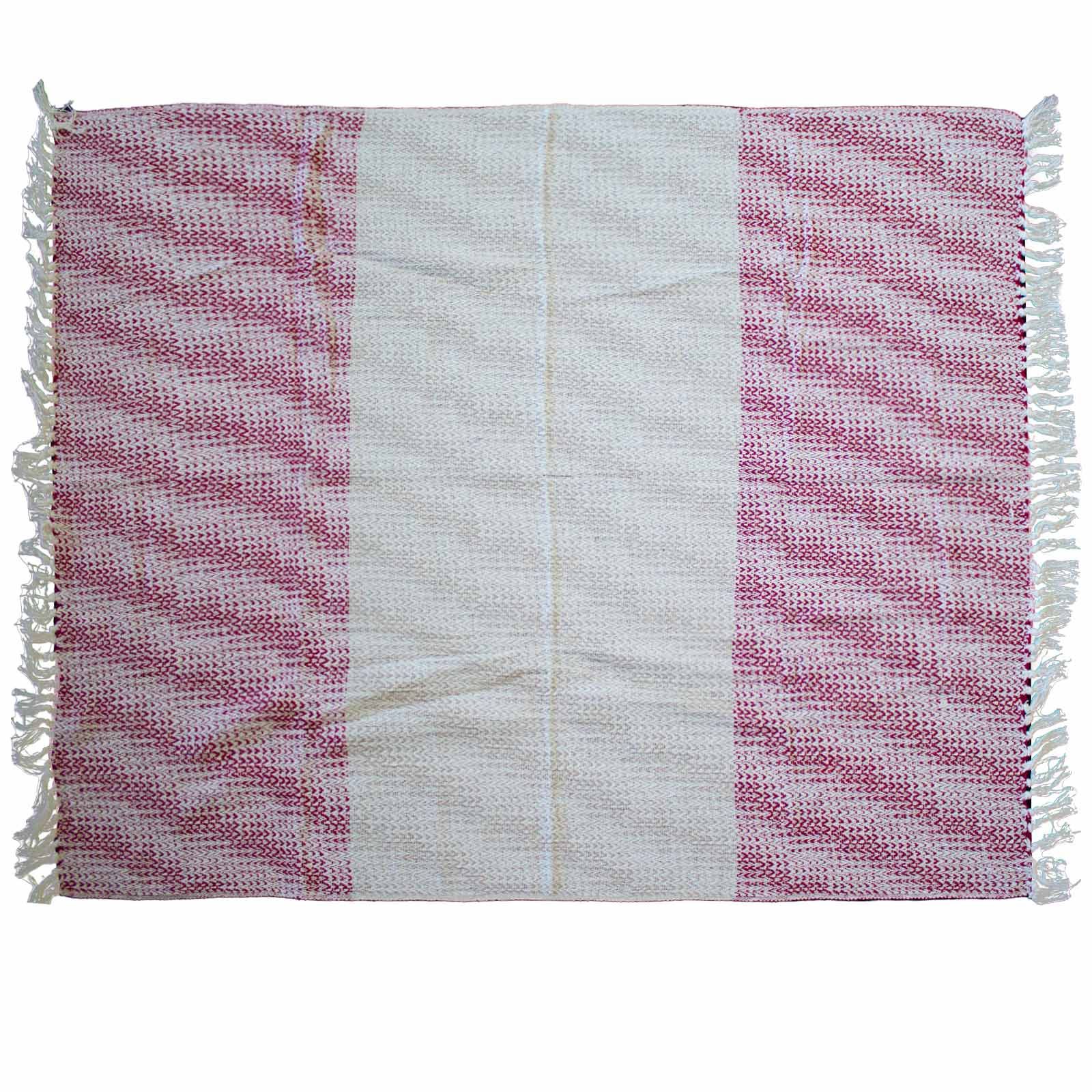 Boho Comfort Throws - Ruby Two Tone - Image 3
