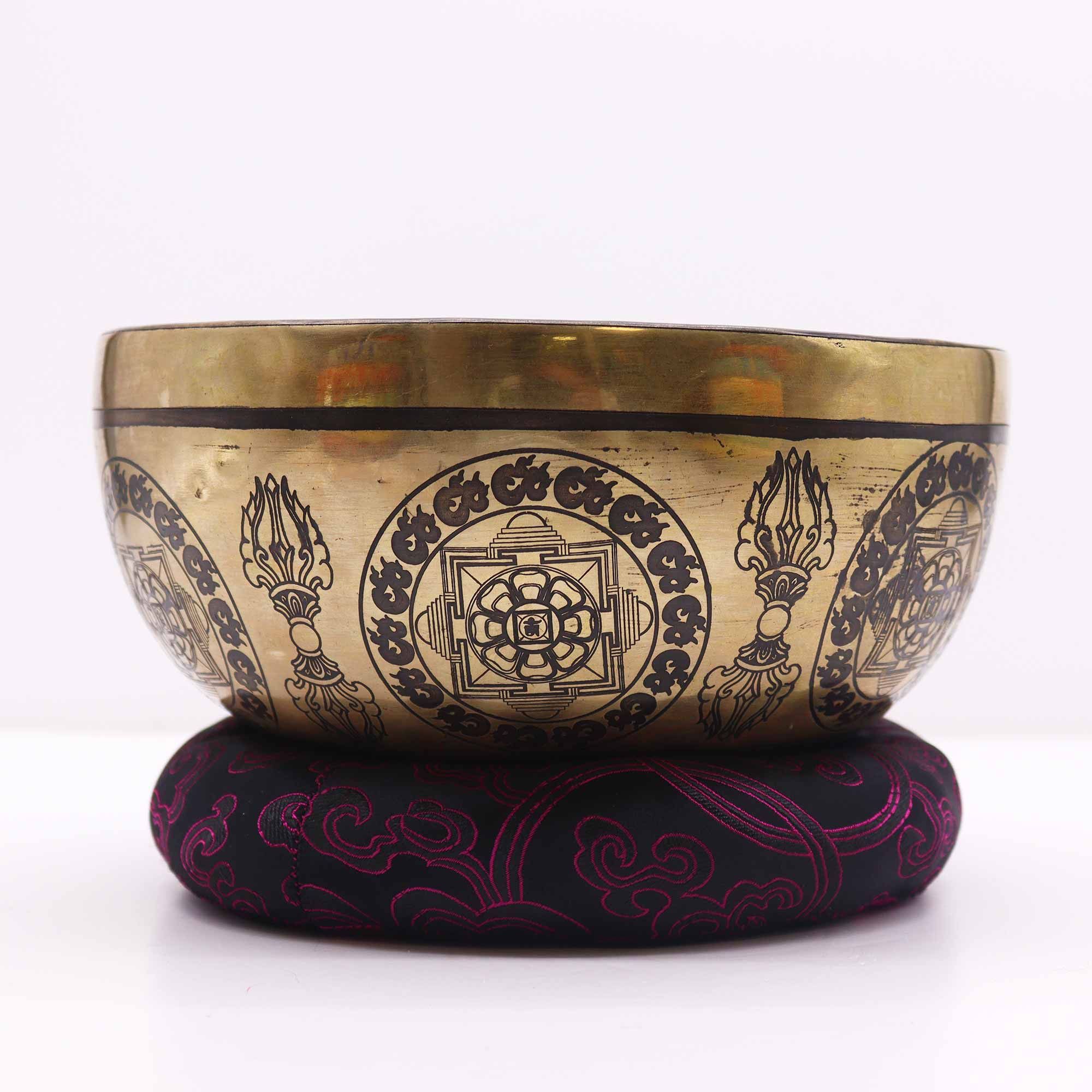 Hoop Cushion 18cm (for 20-24cm Singing Bowl) - Assorted Colours - Image 3