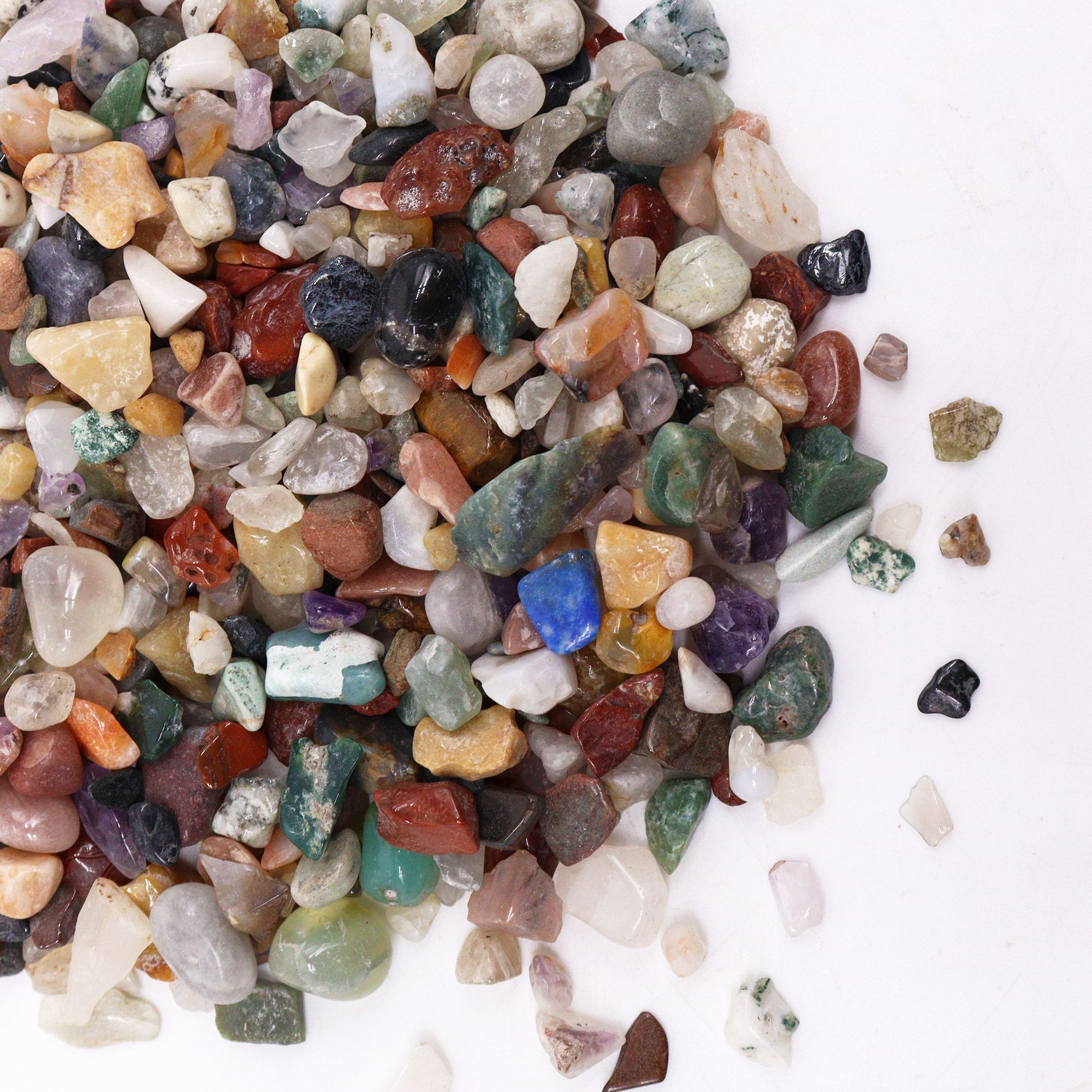 Mixed Natural Gemstone Chips - 1KG - Image 2