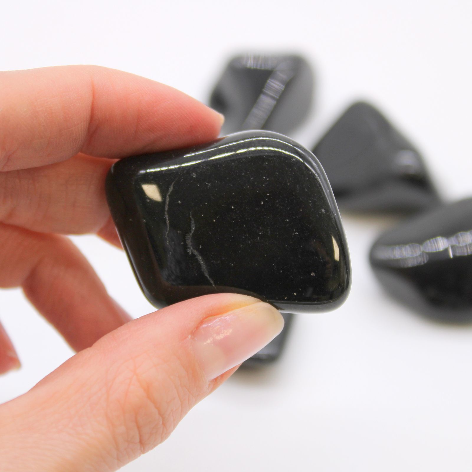 XL Tumble Stones - Black Tourmaline - Image 2