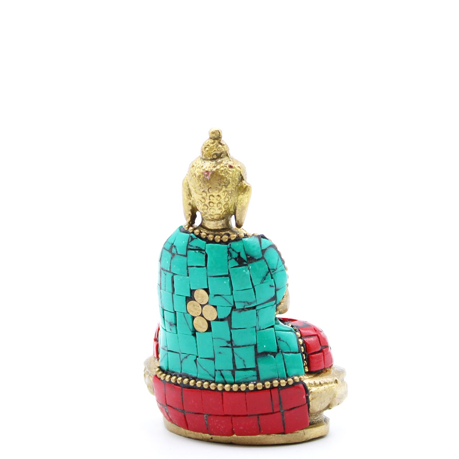 Brass Buddha Figure - Blessing - 7.5cm - Image 2