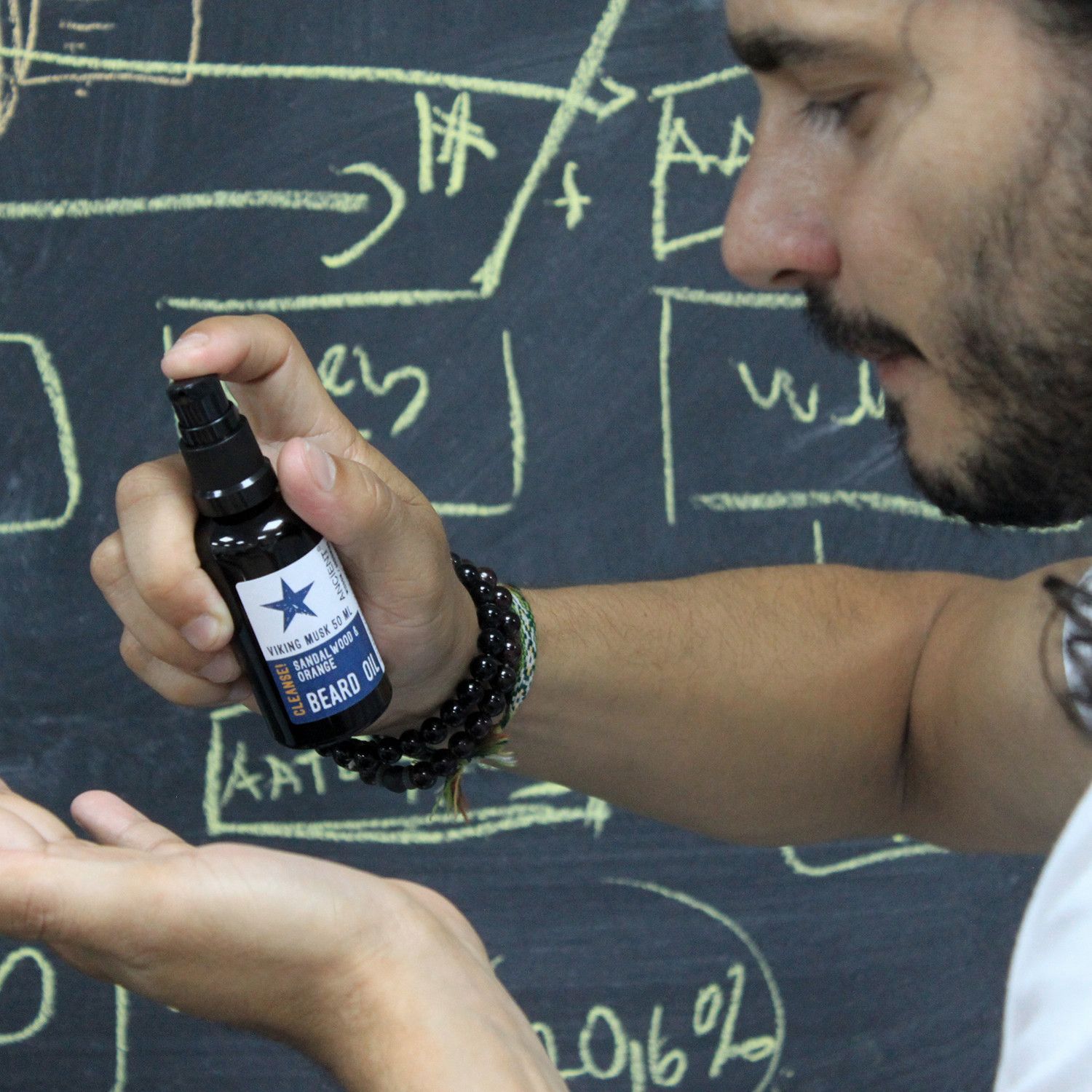 50ml Beard Oil - Nordic Spruce - Regenerate! - Image 6