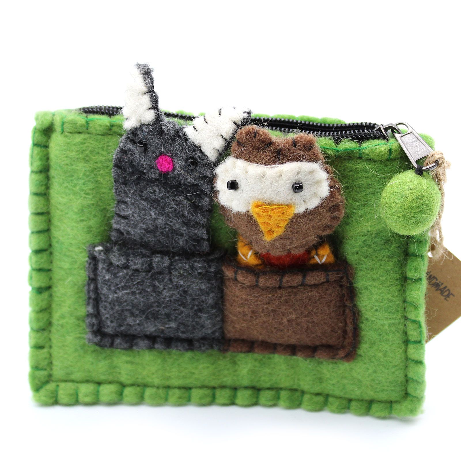 Pouch with Finger Puppets - Owl & Pussycat - Image 5
