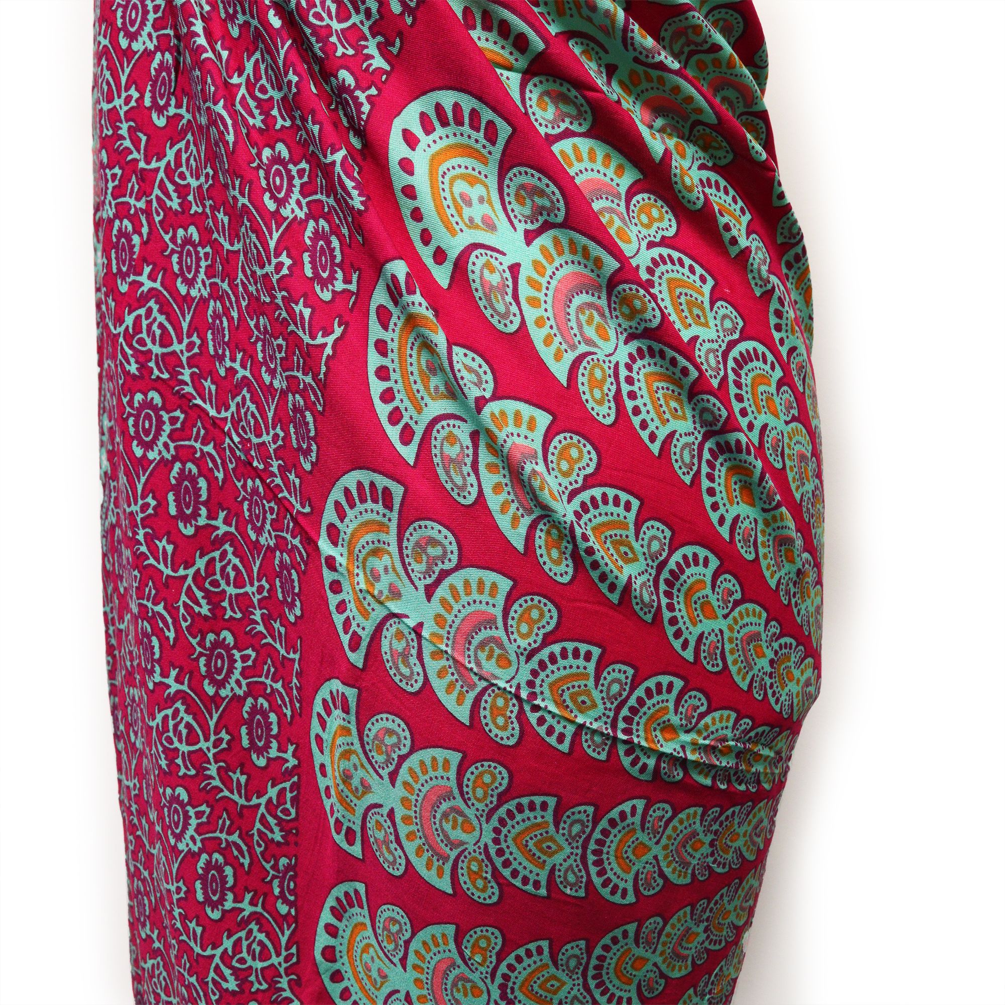 Teal Purple Mandala Sarongs - Image 2