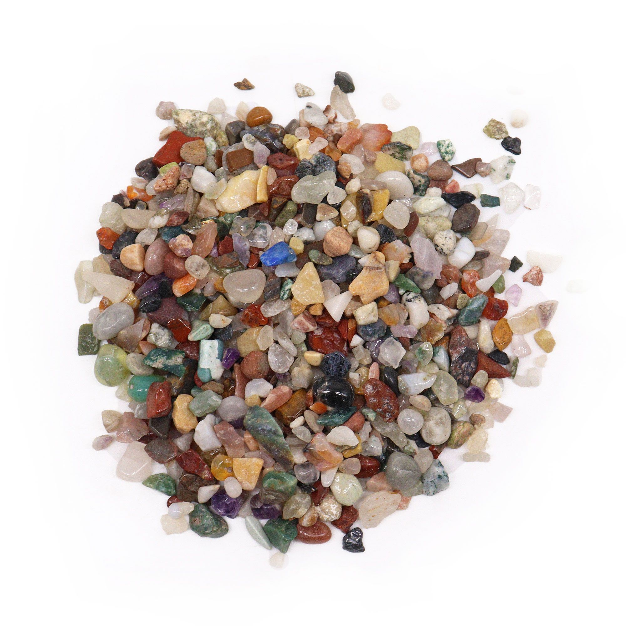 Mixed Natural Gemstone Chips - 1KG - Image 6