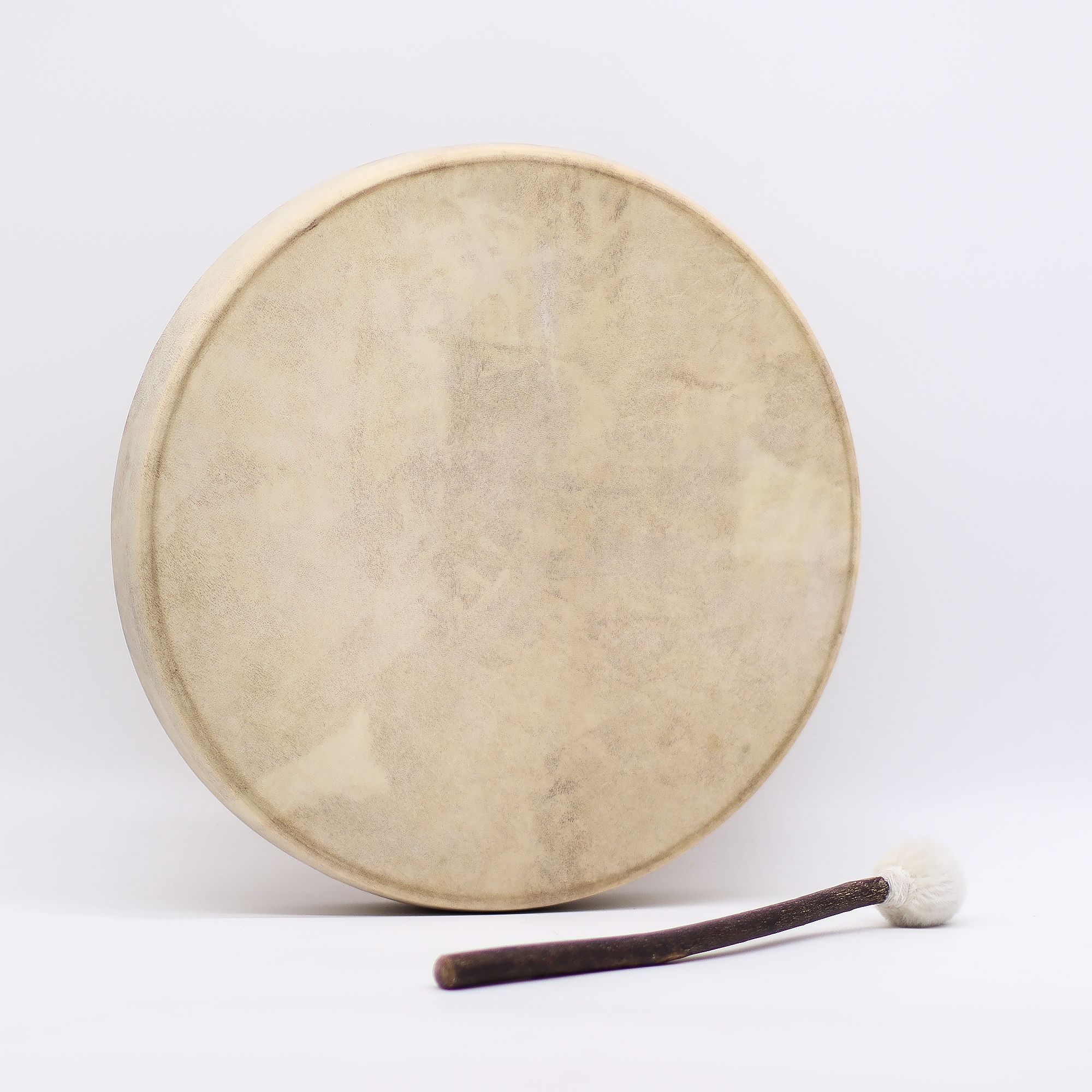 Spirit of the Bear - Shaman Drum & Stick- Tunable - 40cm - Image 2