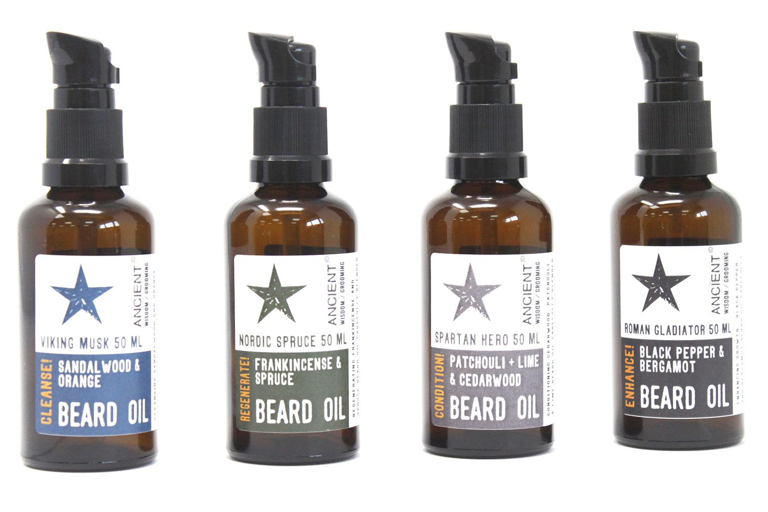50ml Beard Oil - Nordic Spruce - Regenerate! - Image 3