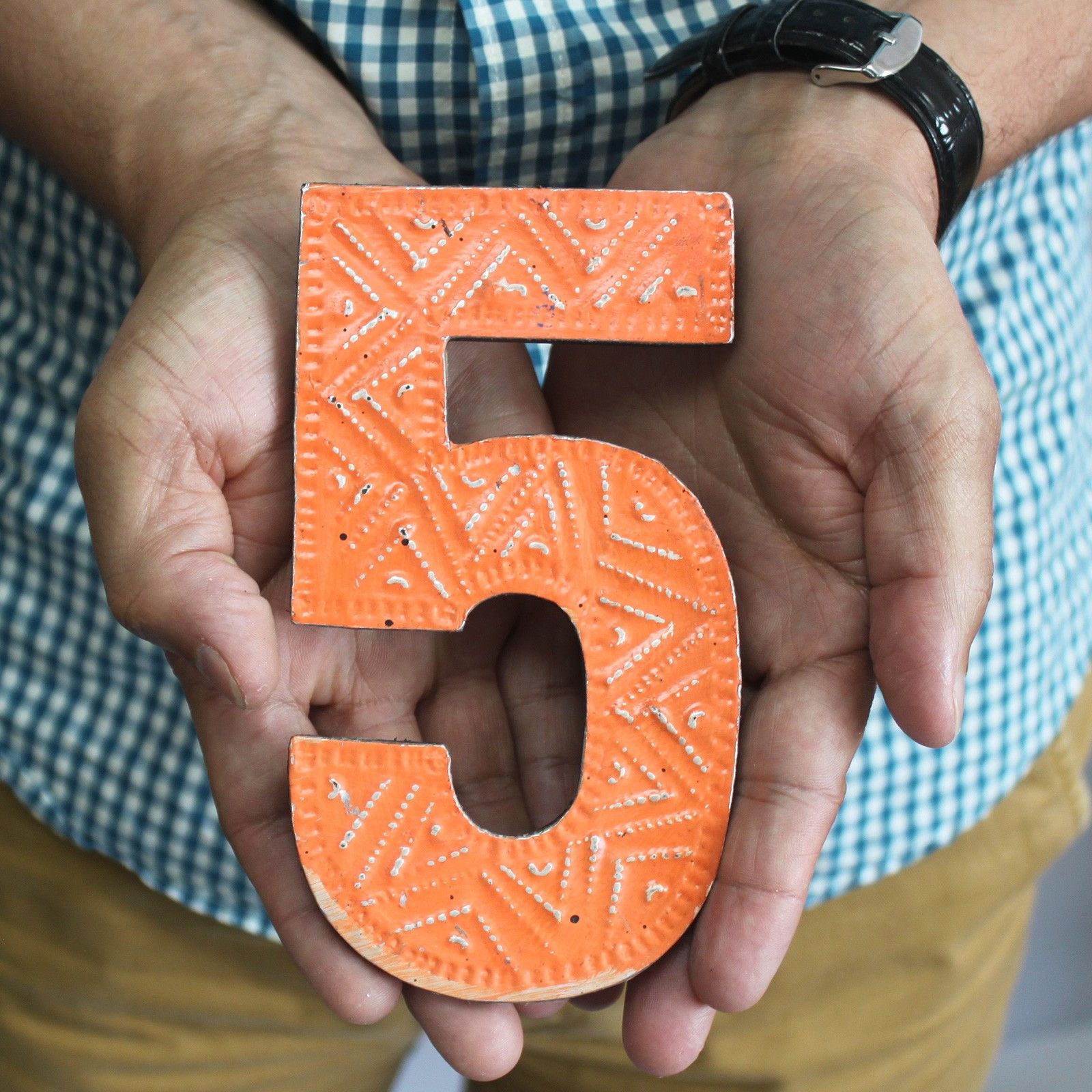 Number "8" - Assorted Colours - 15cm - Image 8