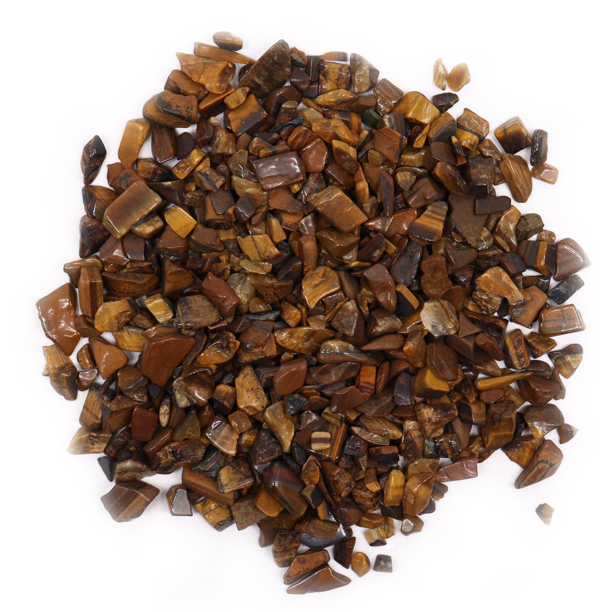 Tiger Eye Gemstone Chips Bulk - 1KG - Image 5