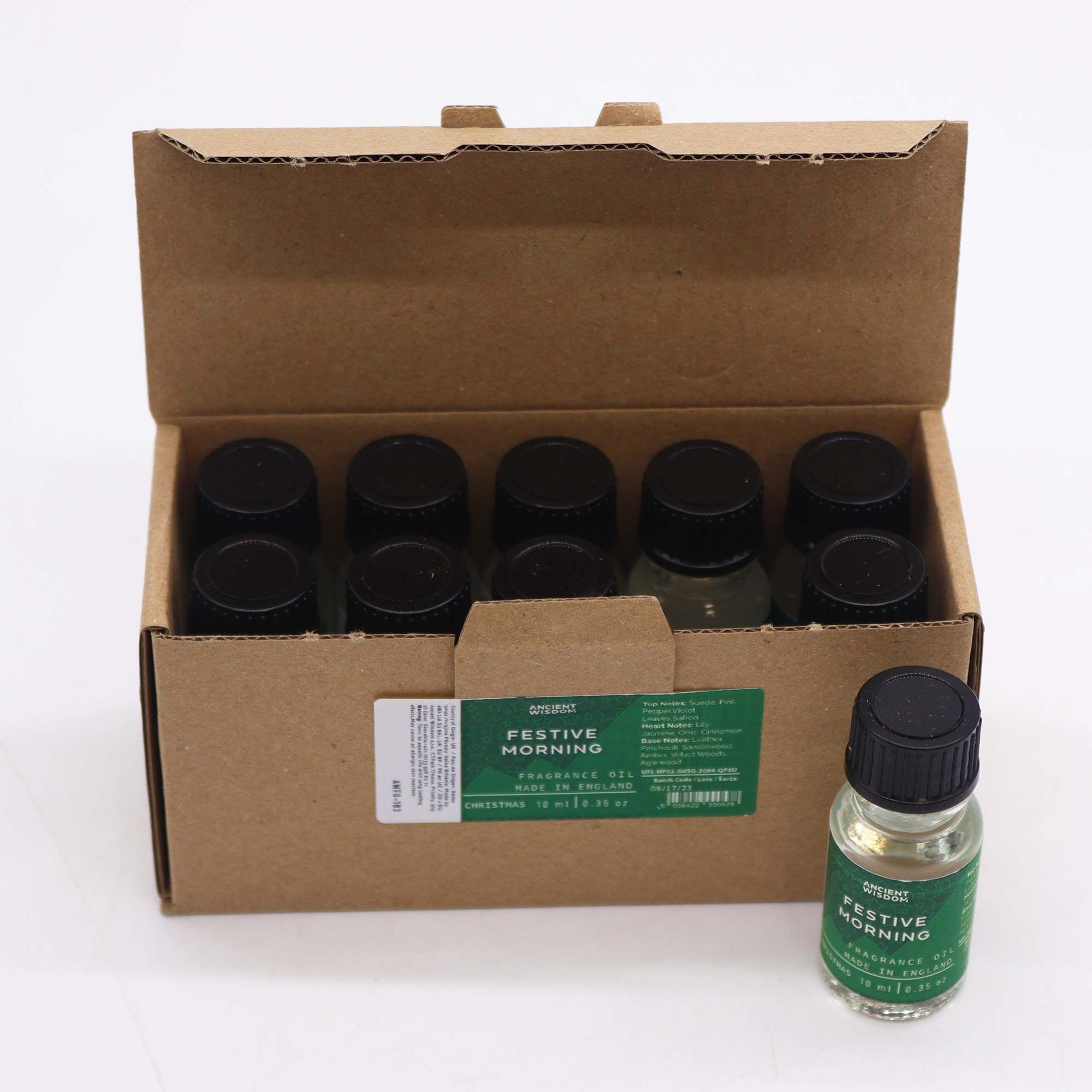 Festive Morning Fragrance Oil 10ml - Image 2