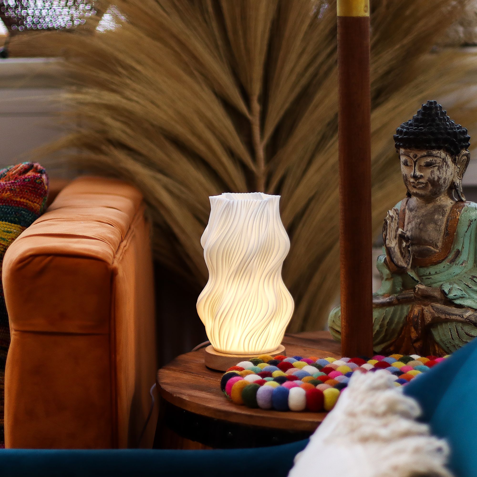 New Wave Lamp - USB (C) - 3 settings - Star Twisted - Image 5