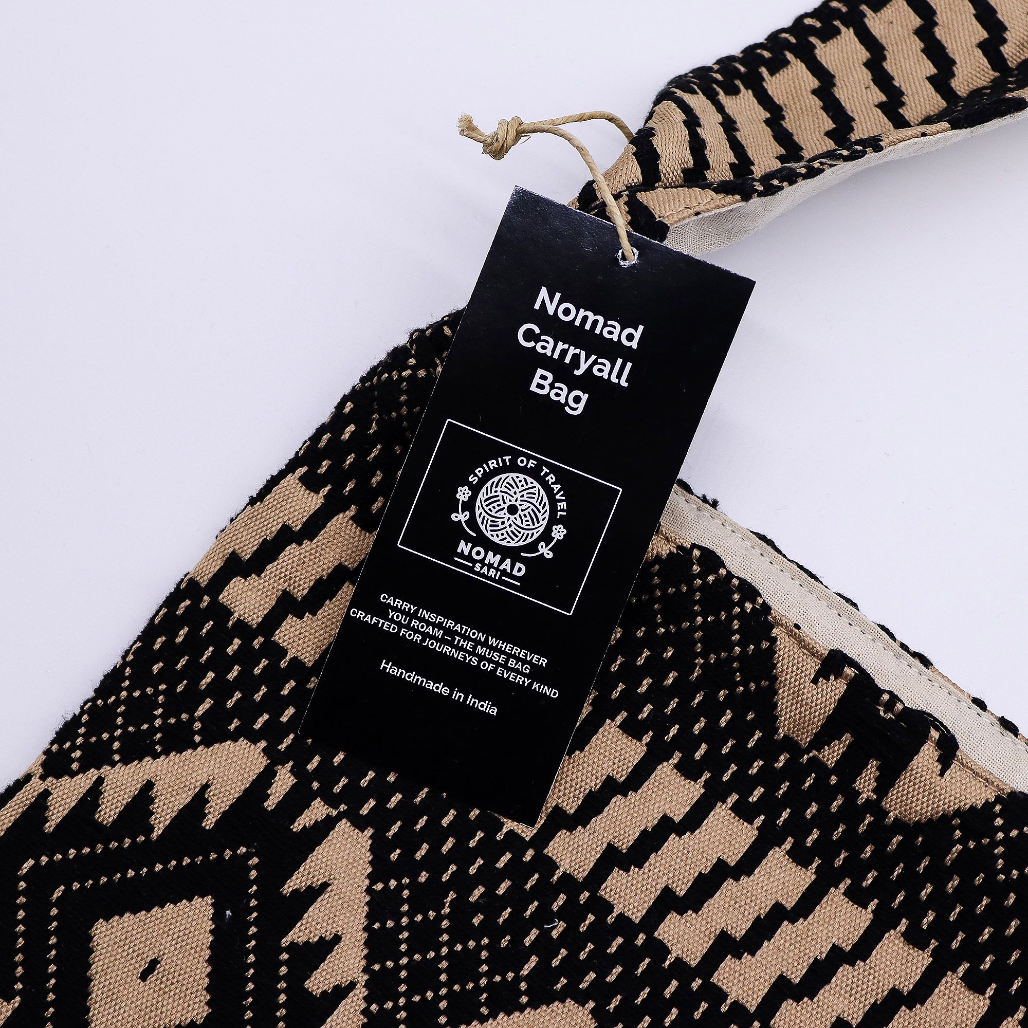 Jacquard Natural Bags - Desert Loom - Nomad Carryall - Image 3