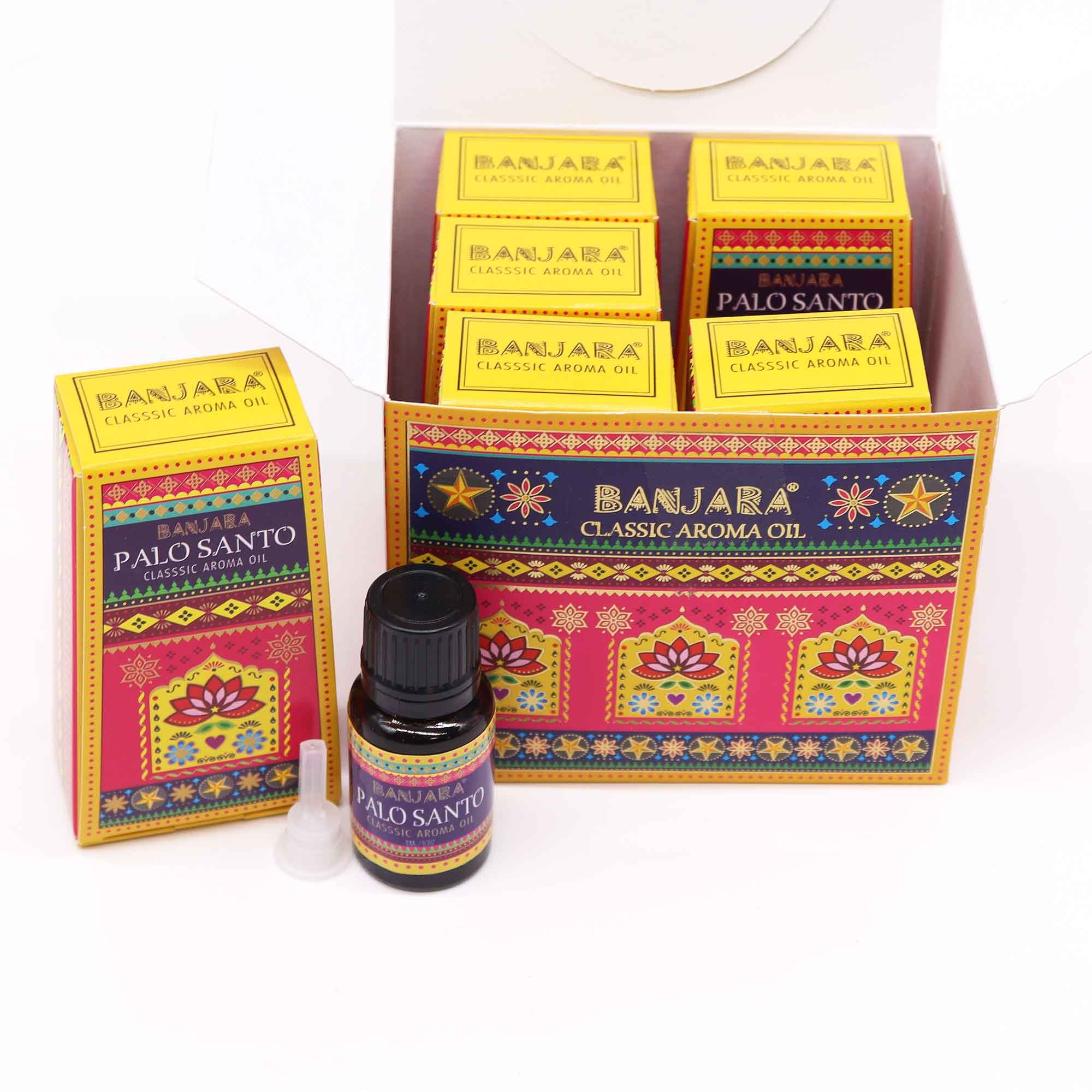 Banjara Indian Fragrance Oil 10ml - Palo Santo - Image 2