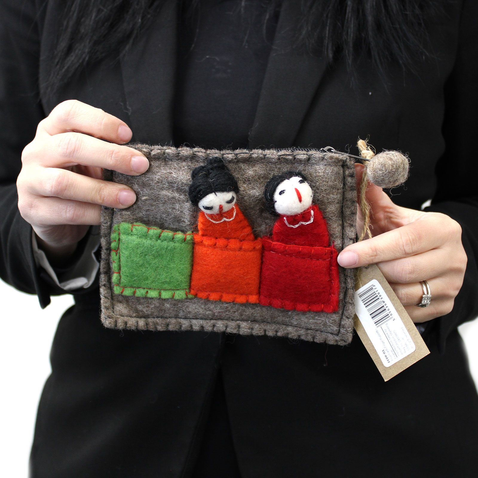Pouch with Finger Puppets - Friends - Image 3