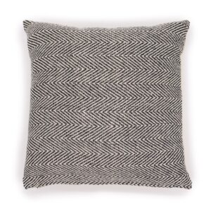 Classic Cushion Cover - Herringbone Fine Grey - 40x40cm