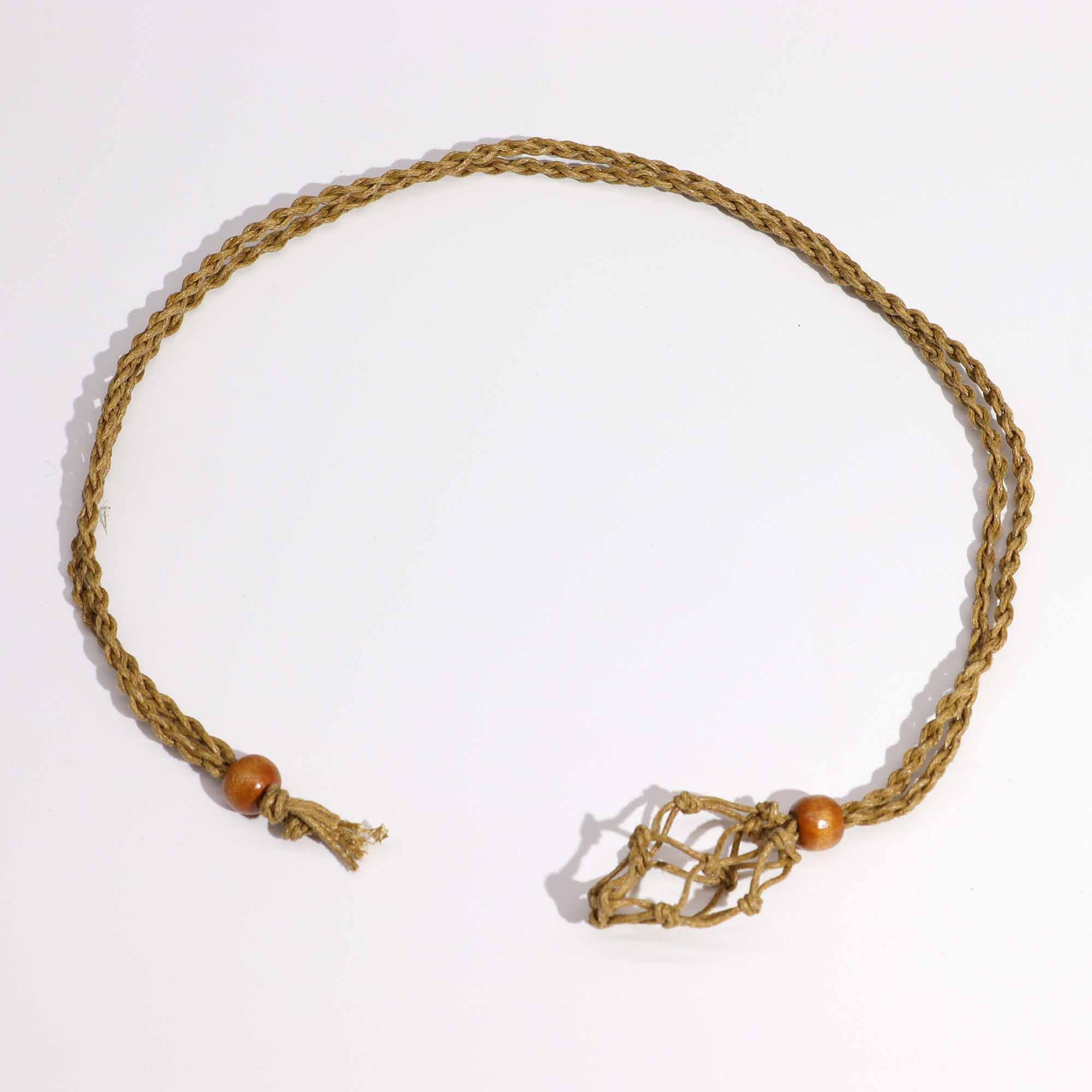 Gemstone Necklace Cord - Sand - Image 2
