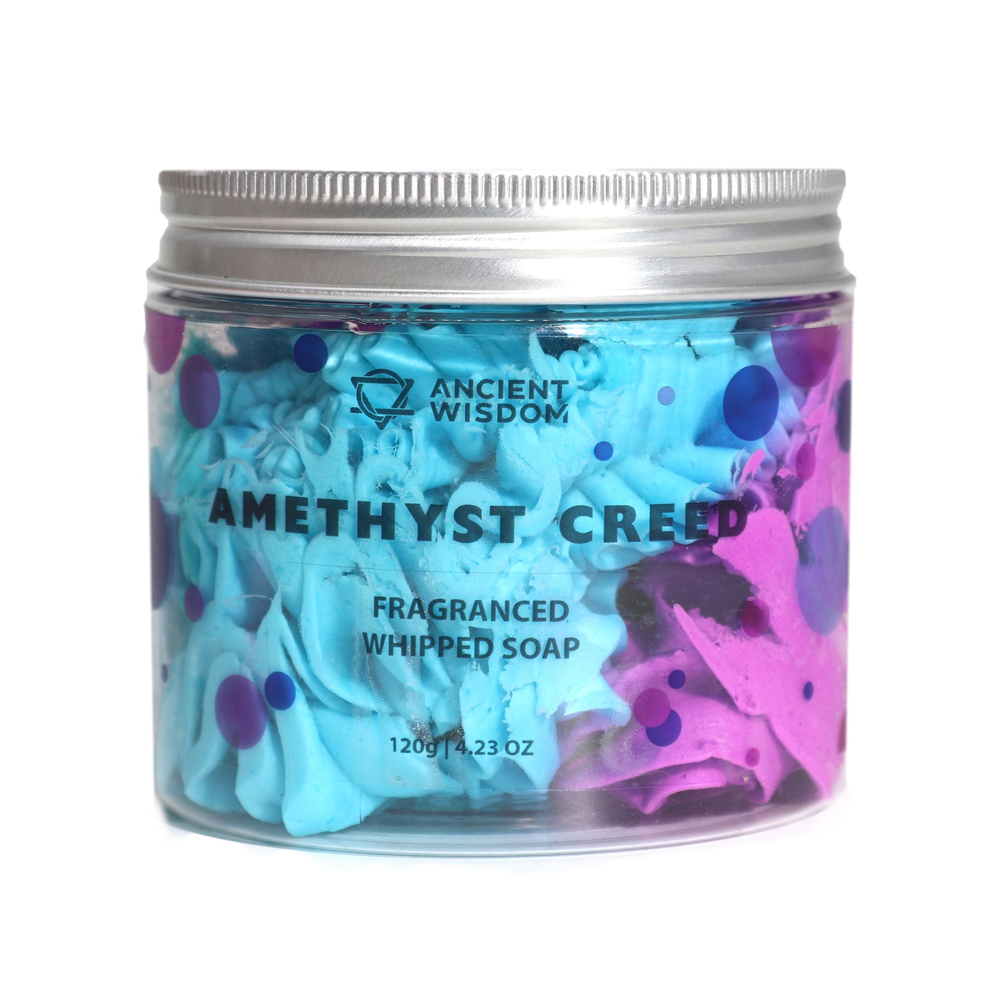 Amethyst Creed Whipped Cream Soap 120g - Image 4