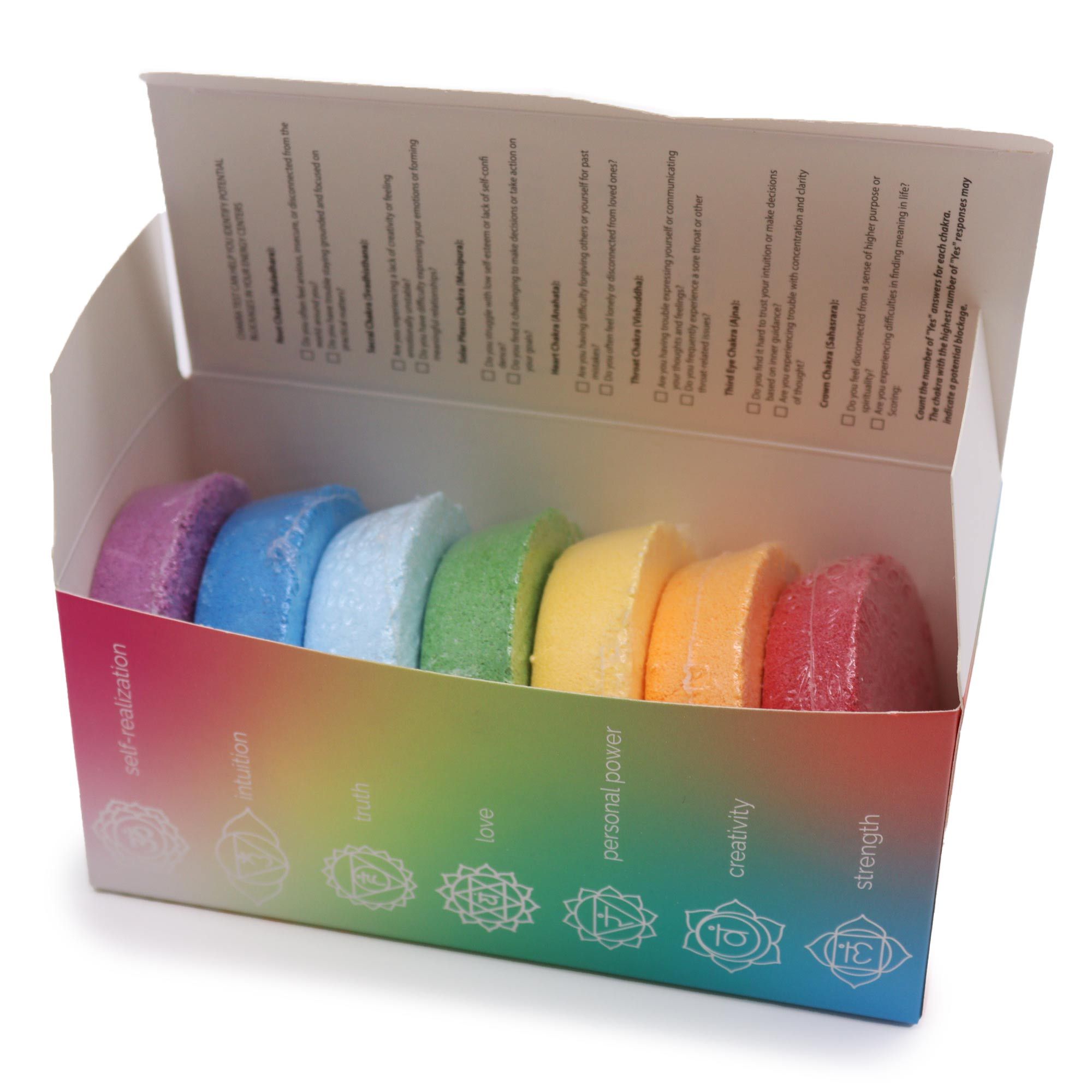 Chakra Bath Fizz - Large Box - Chakra Harmony & Inner Glow - Image 3