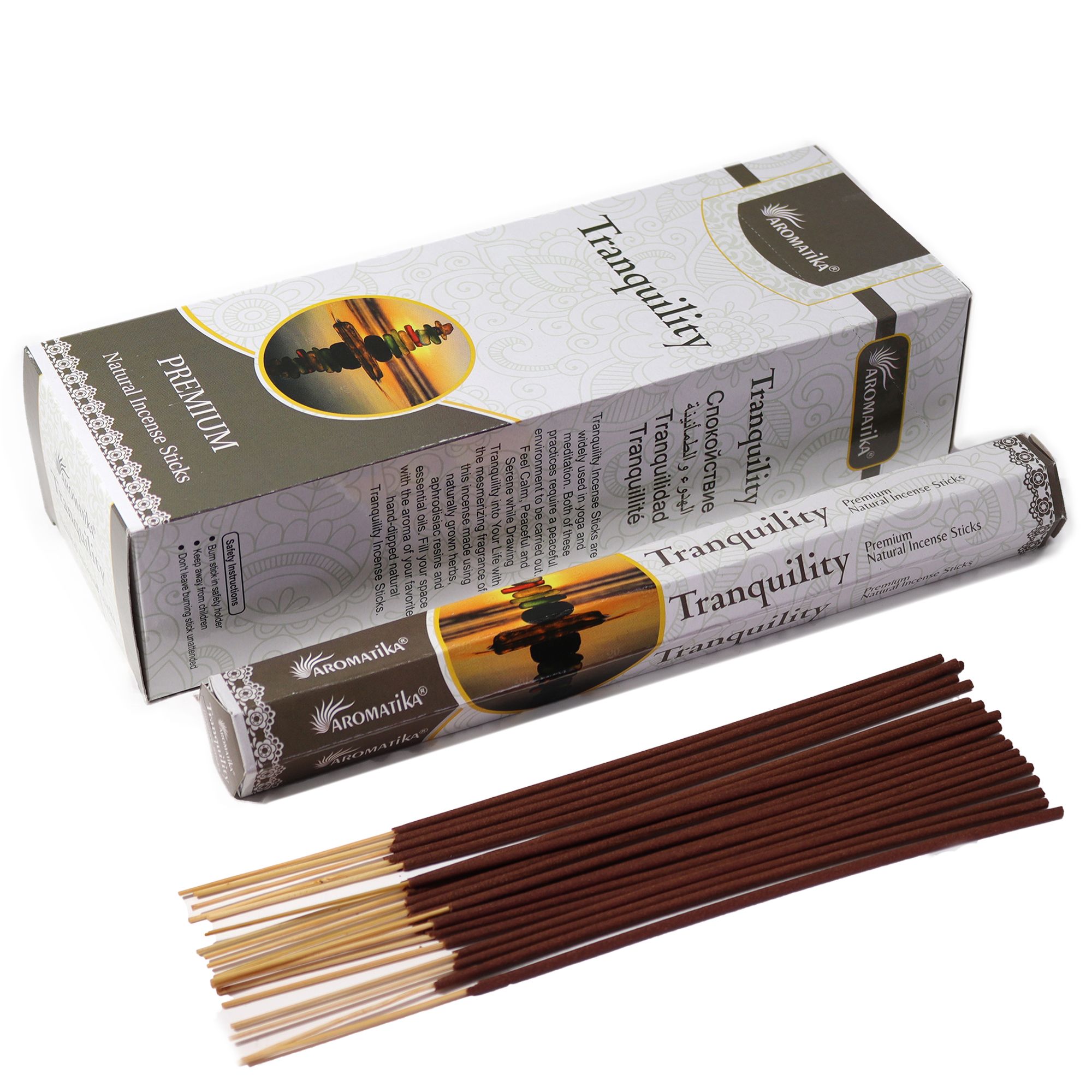 Aromatika Charcoal Free Hex Incense - Tranquility
