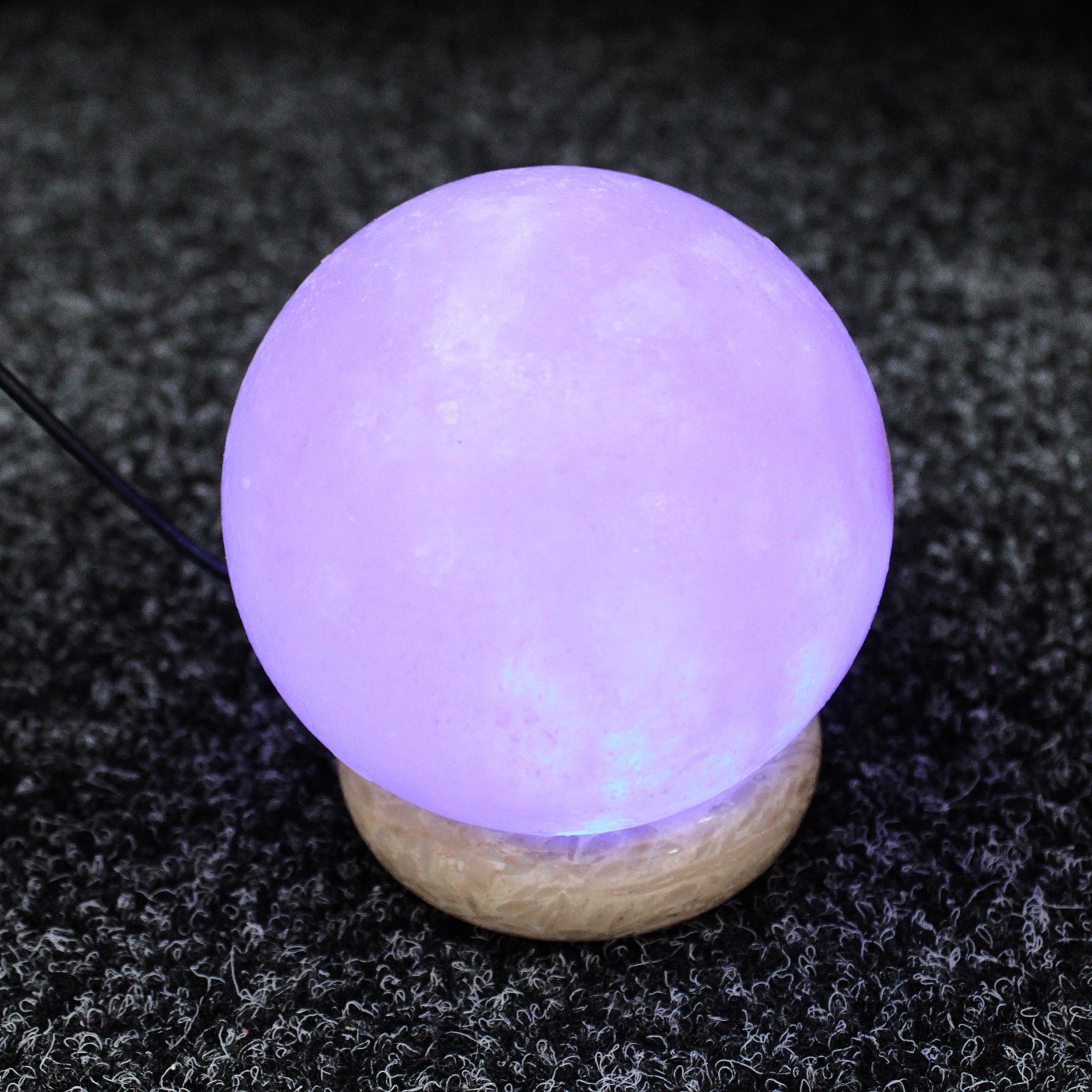 Quality USB Ball Salt Lamp - 8 cm (multi) - Image 3