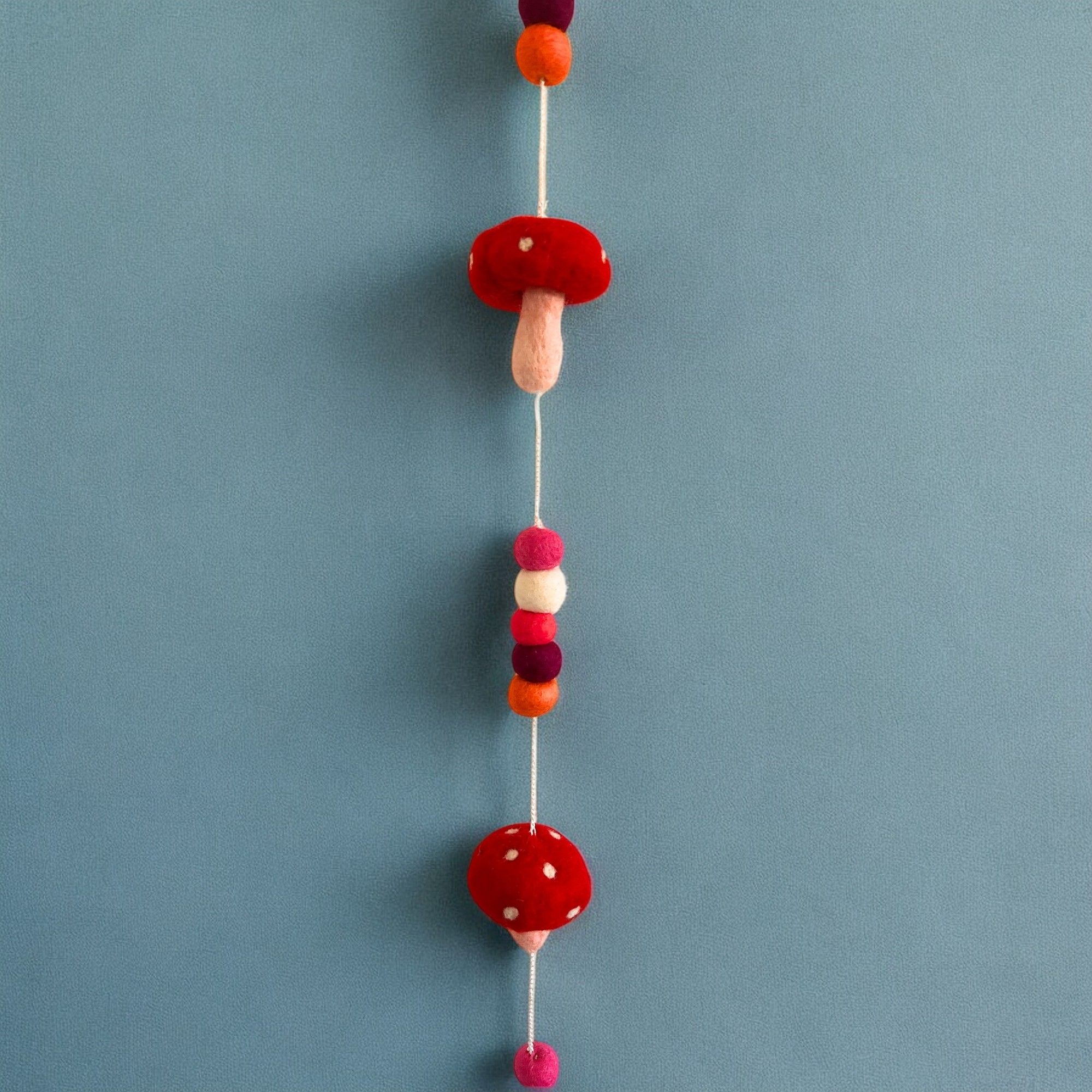 Felt Wall Hanging - Redtop Mushrooms - Image 3