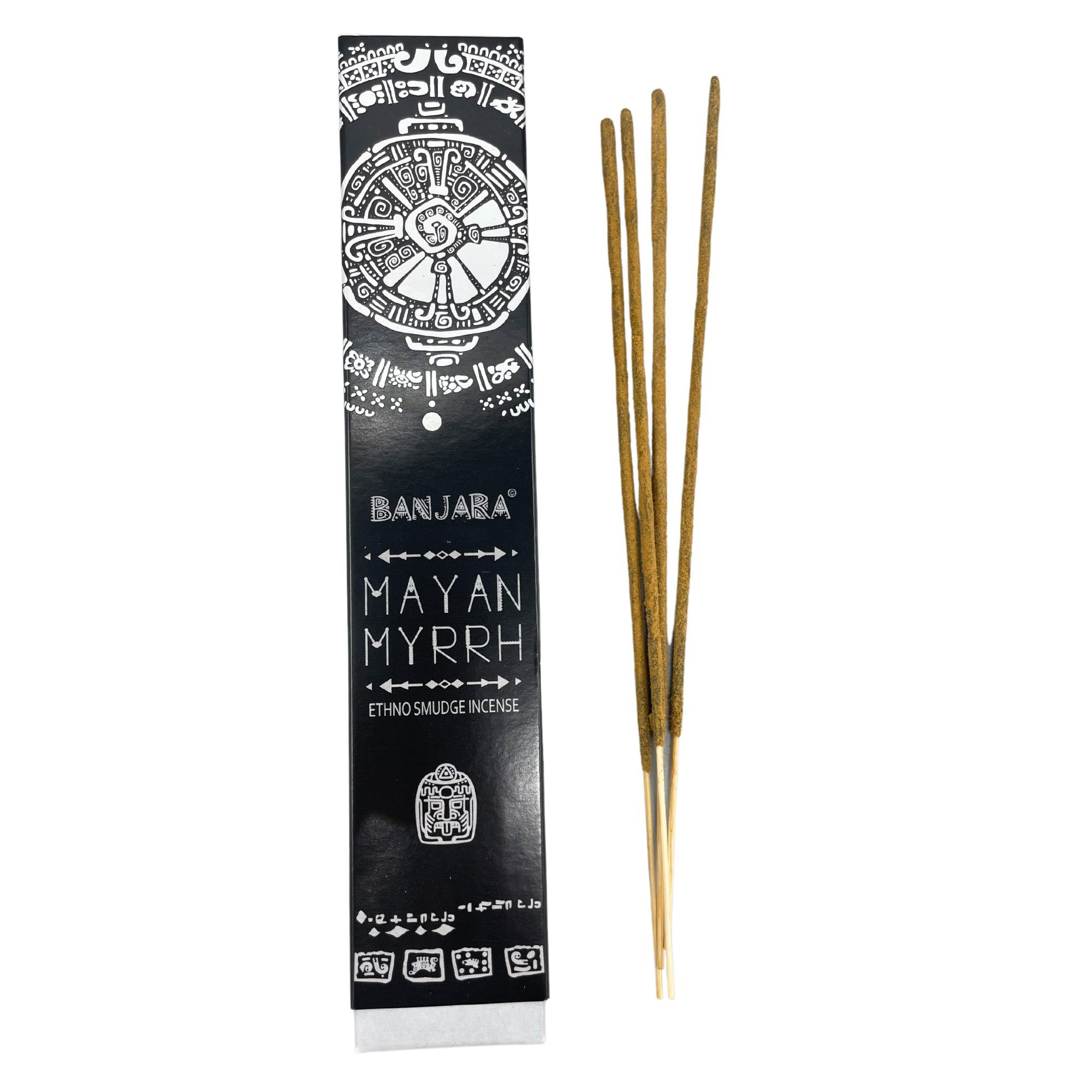 Banjara Tribal Smudge Incense - Mayan Myrrh - Image 2