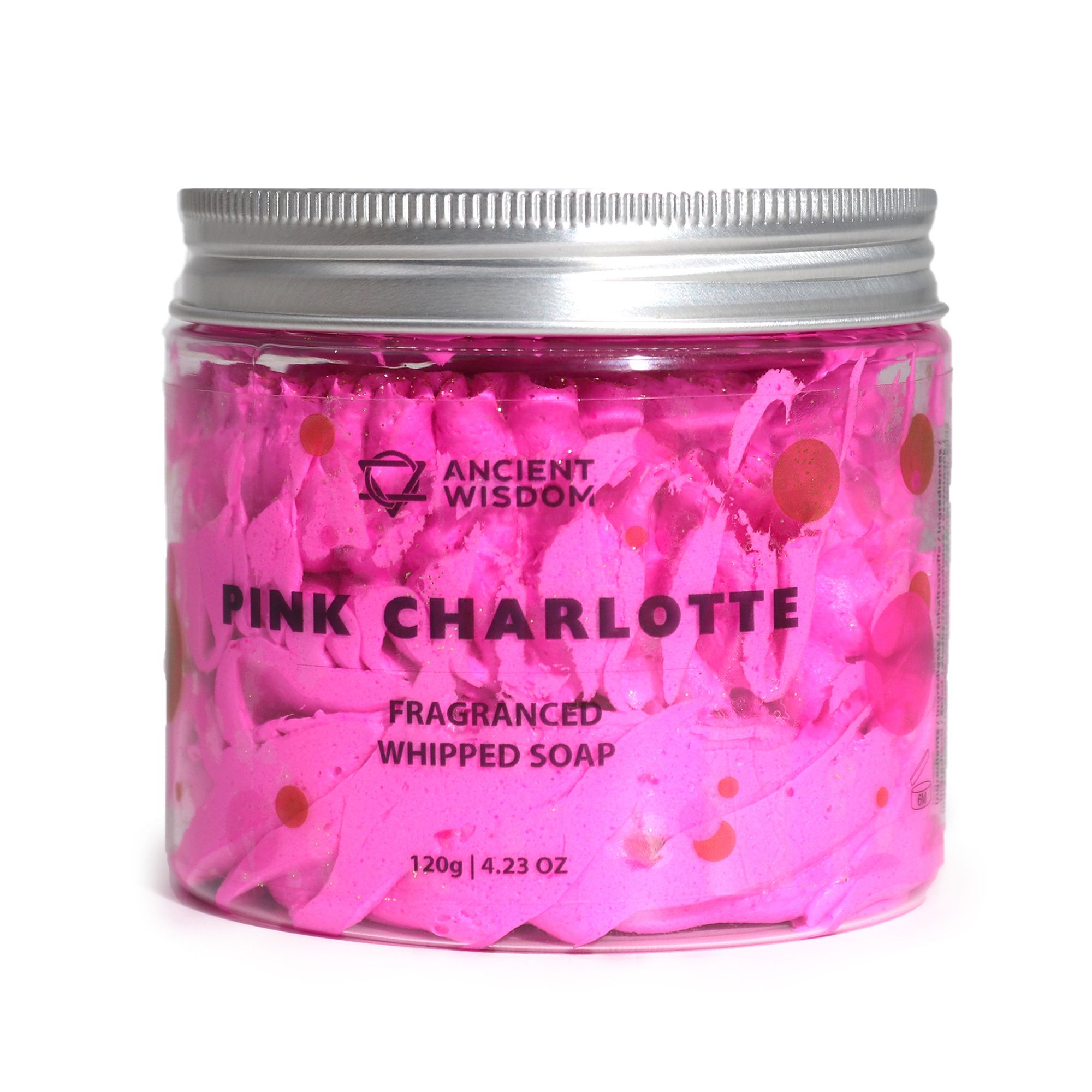 Pink Charlotte Whipped Cream Soap 120g - Image 4