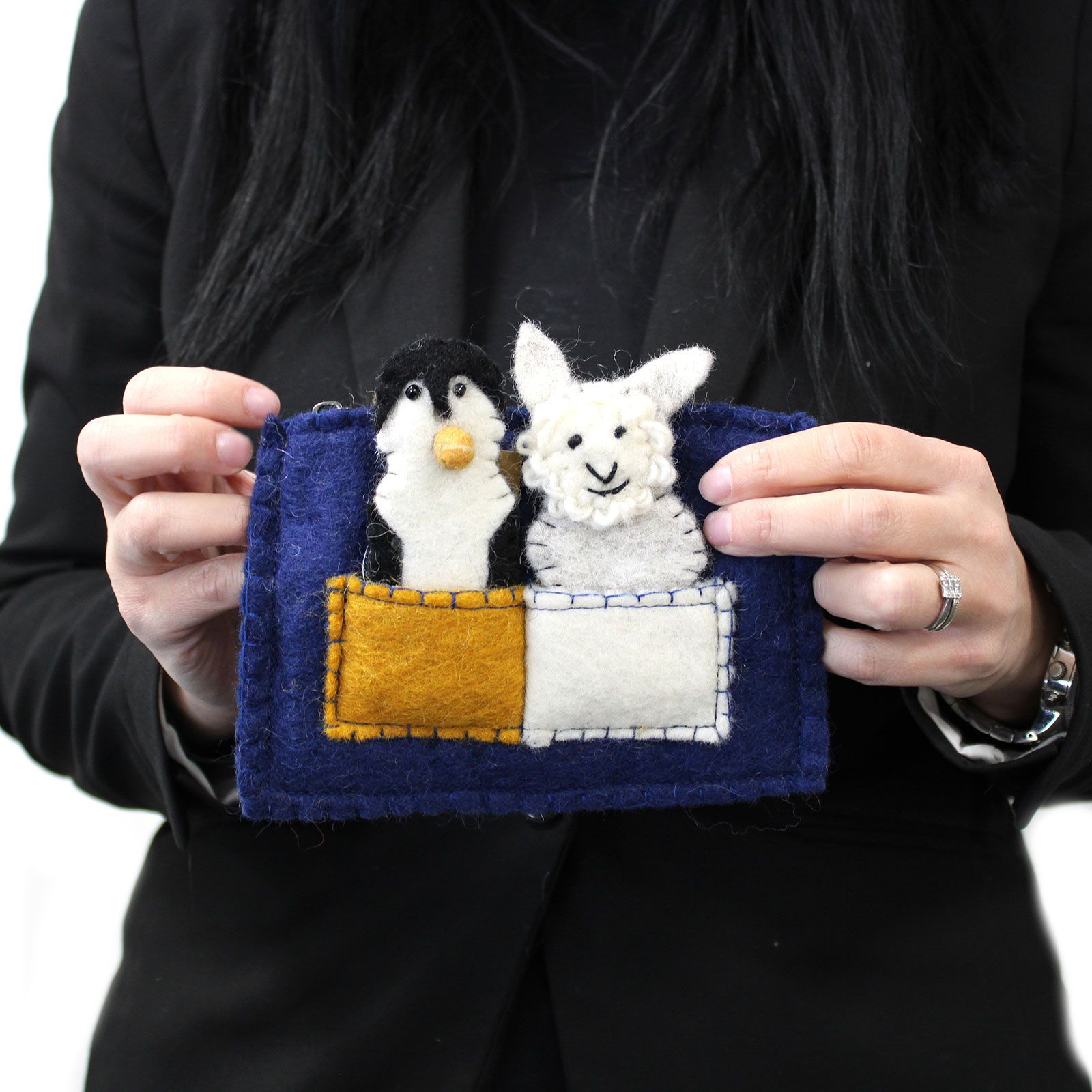 Pouch with Finger Puppets - Puppy Pals - Image 4