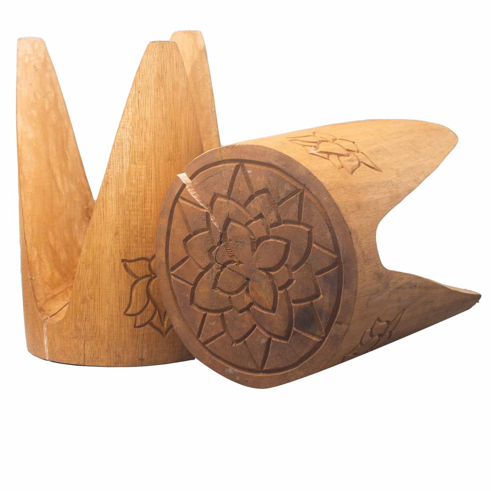 Interlocking Table/Stool set of 2 - Natural - Image 4