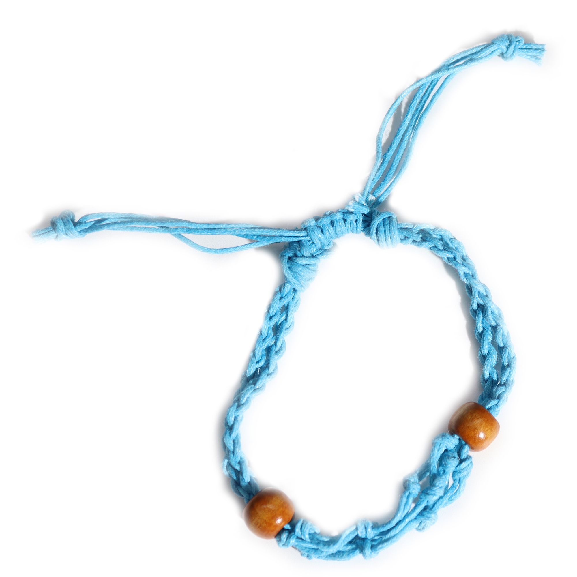 Gemstone Bracelet Cord - Blue - Image 2