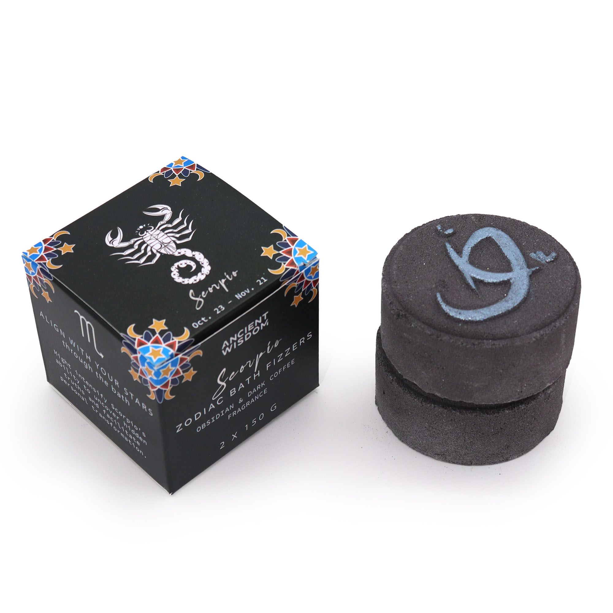 Set of Zodiac Bath Fizzers with Horoscope - Scorpio - Image 2