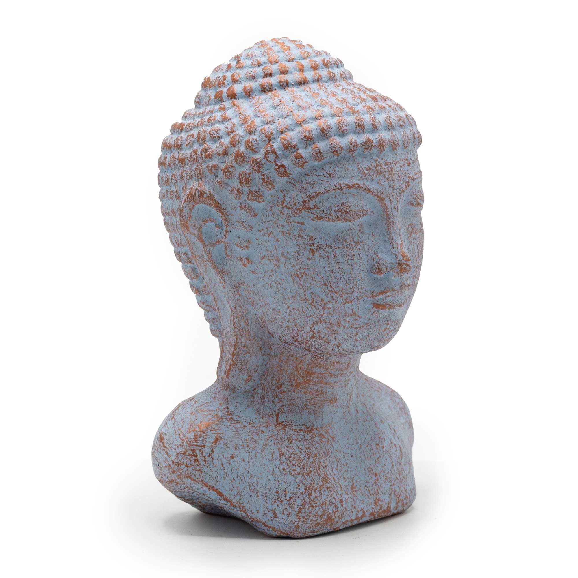 Tranquility Buddha Head - Blue Copper - Image 2