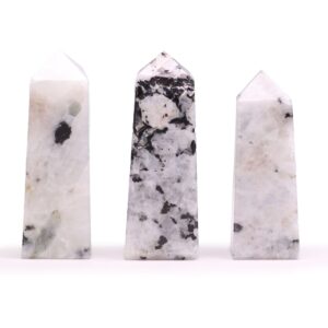 Gemstone Obelisk Points approx 5cm - Moonstone