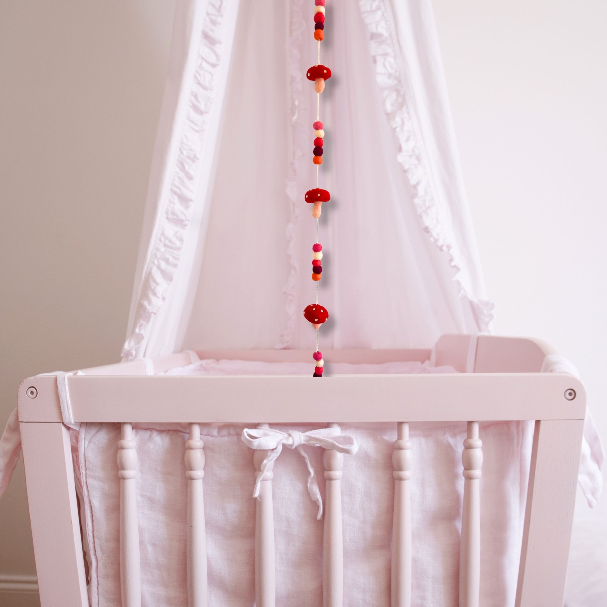 Felt Wall Hanging - Redtop Mushrooms - Image 5