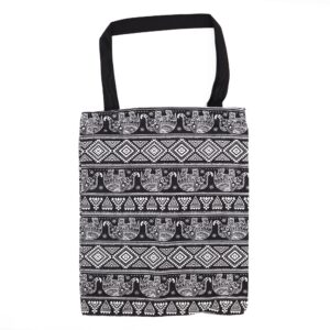 Classic Tote Zipper Bag (Elephants Motiff) 40x34cm